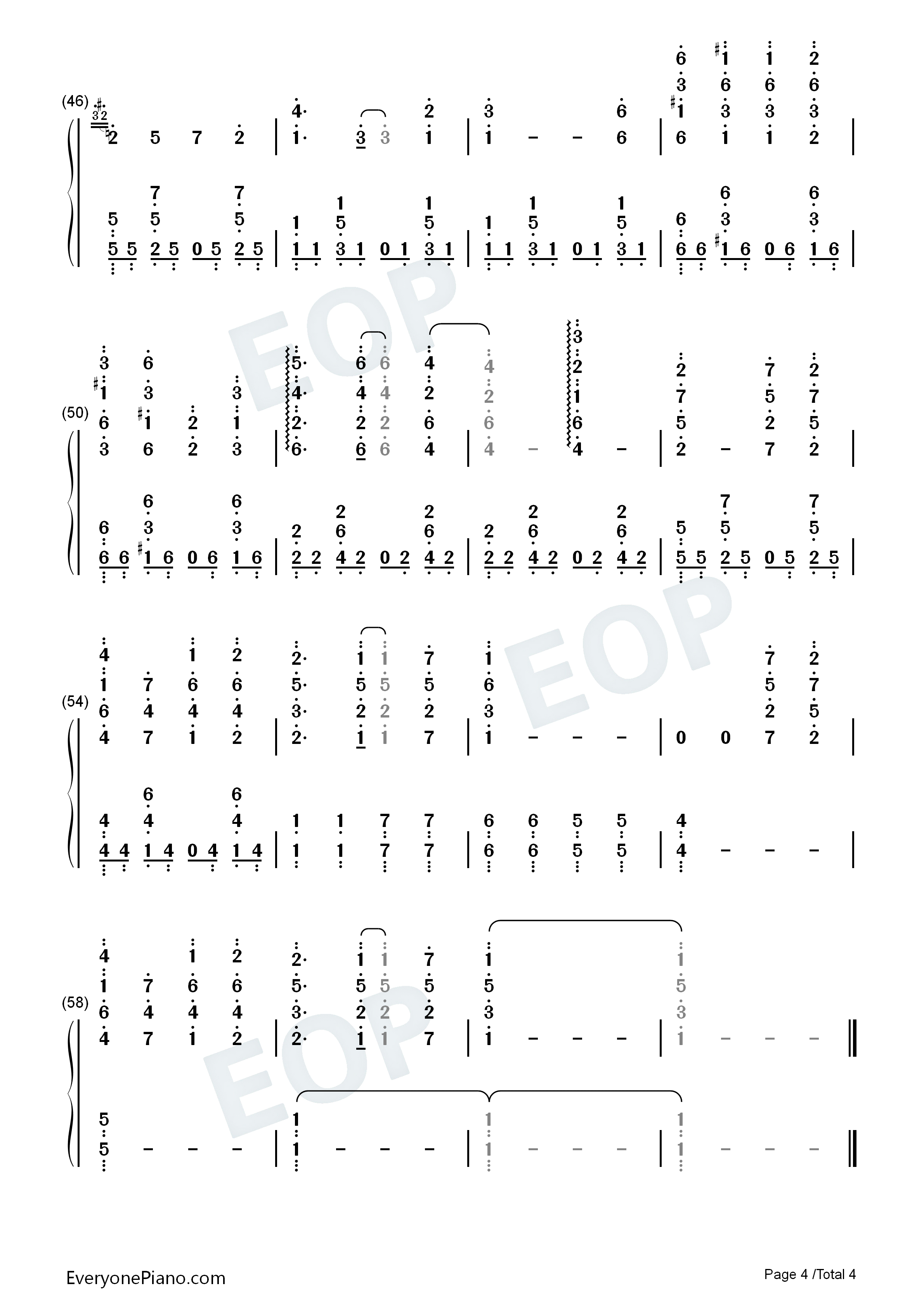 記憶の箱舟钢琴简谱-伊东歌词太郎演唱4