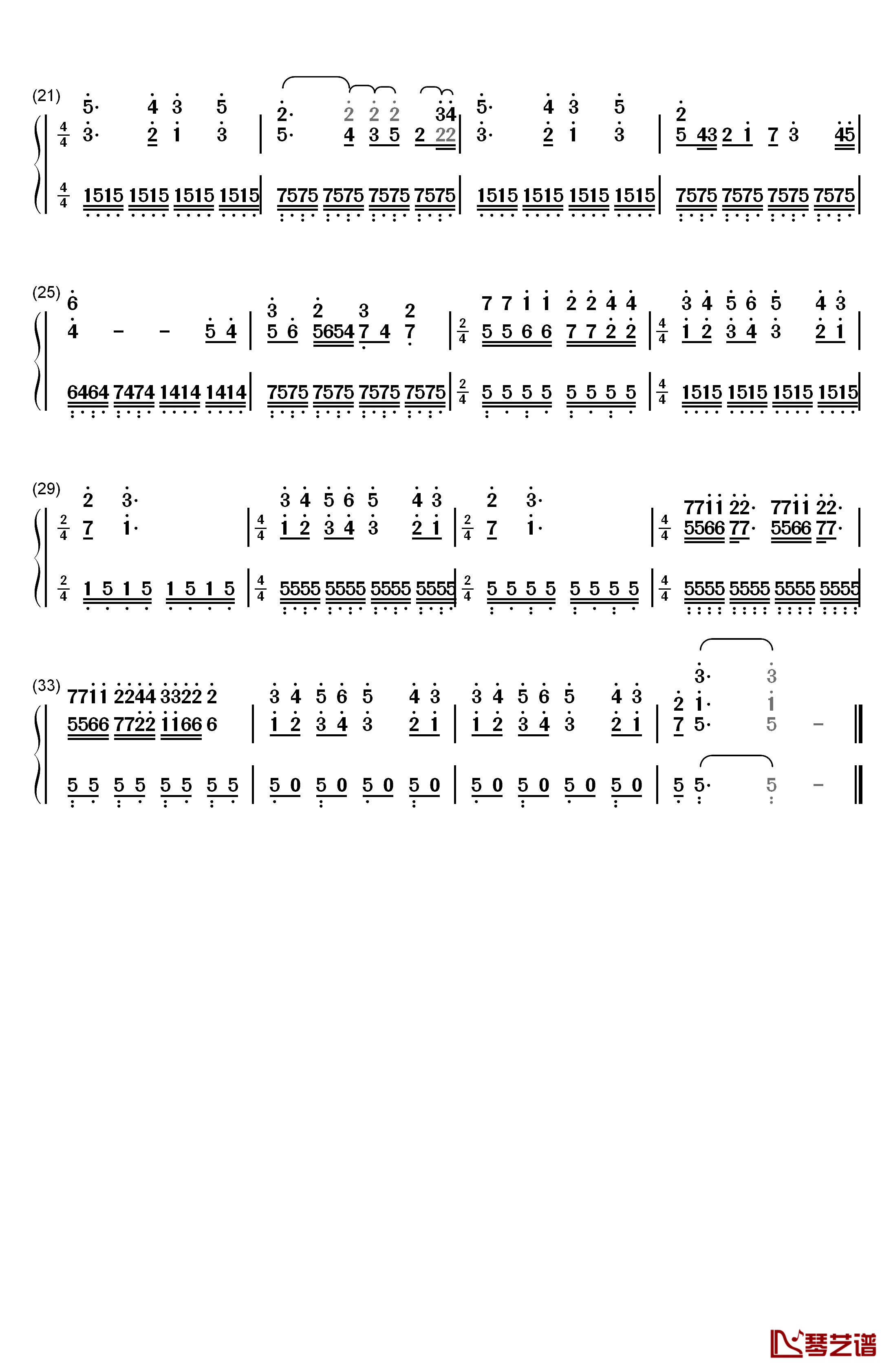 The Beginning of the Partnership钢琴简谱-数字双手-Stephen Warbeck2