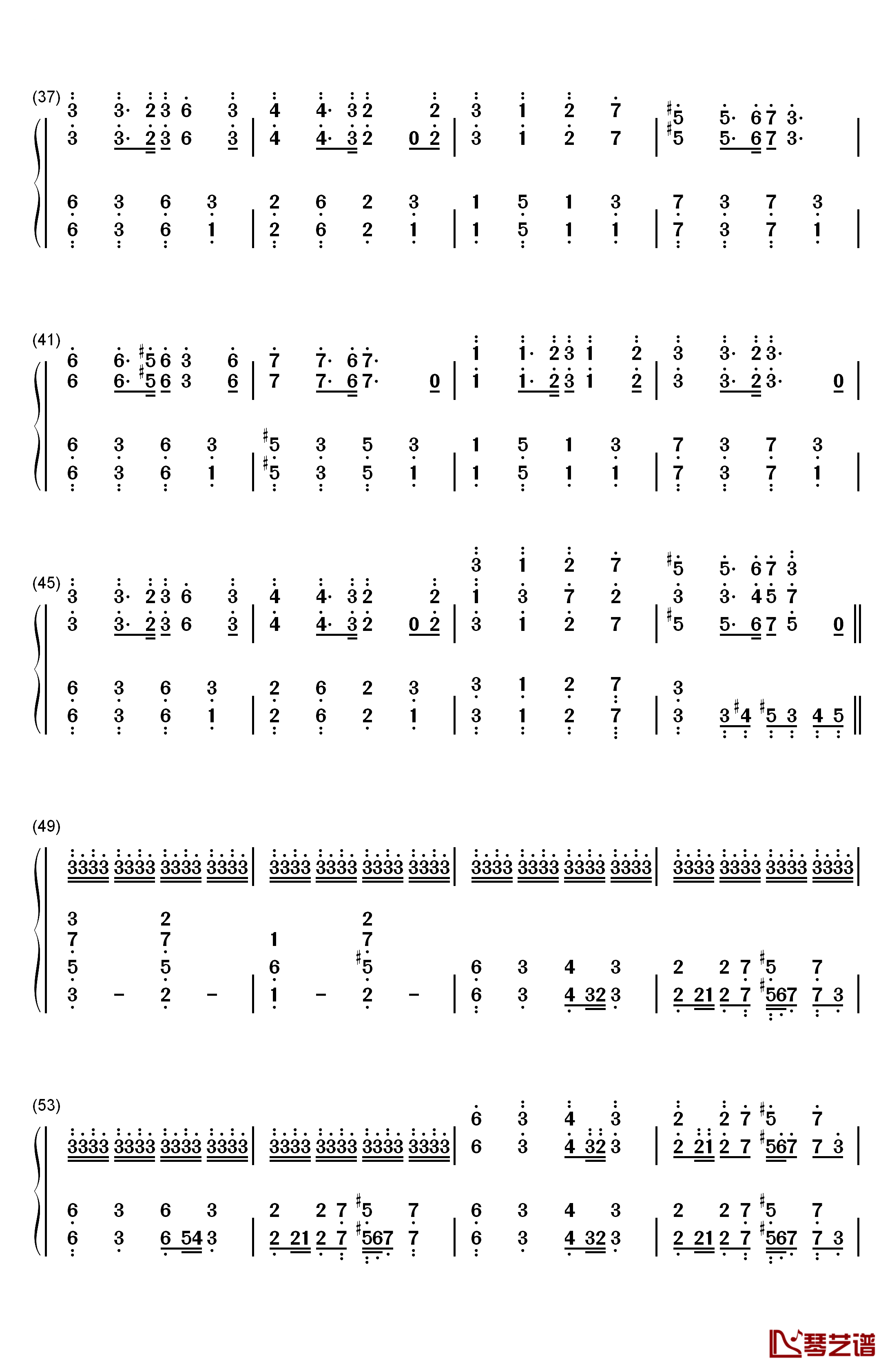 Soviet March钢琴简谱-数字双手-James Hannigan3