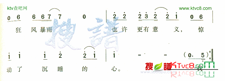活得精彩简谱-黄家驹演唱1