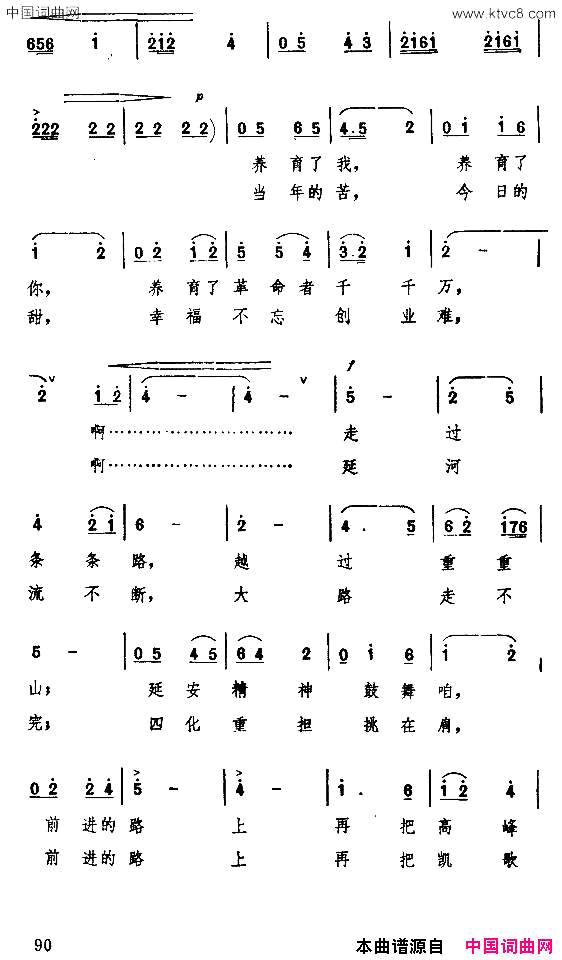 小米饭香来土窑洞暖简谱-贠恩凤演唱-朱文洲/孙韶、贠恩凤词曲1