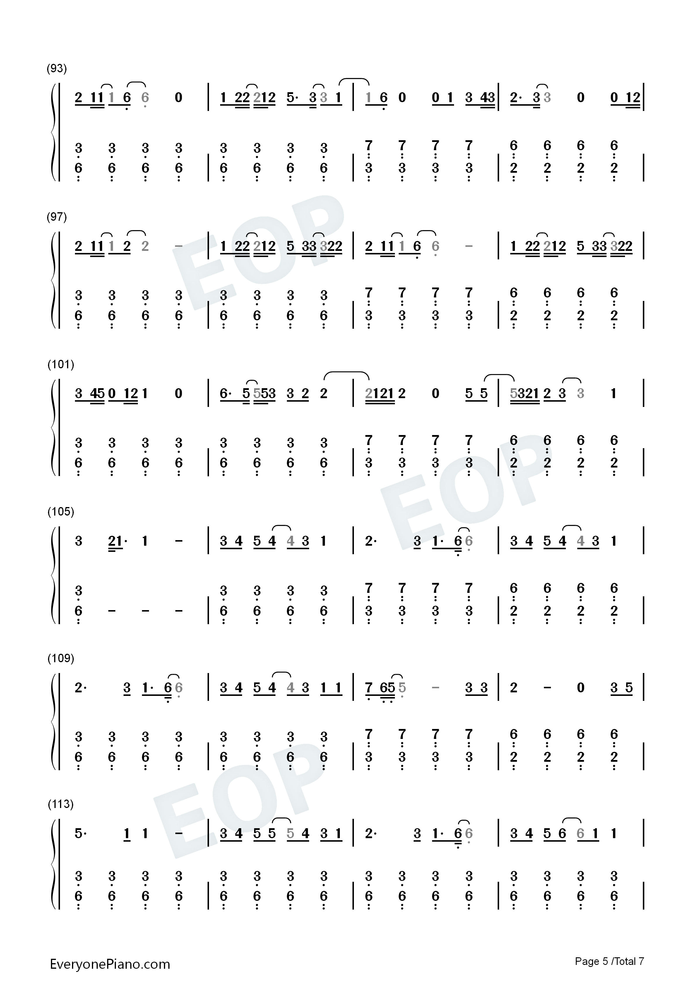 After Hours钢琴简谱-The Weeknd演唱5