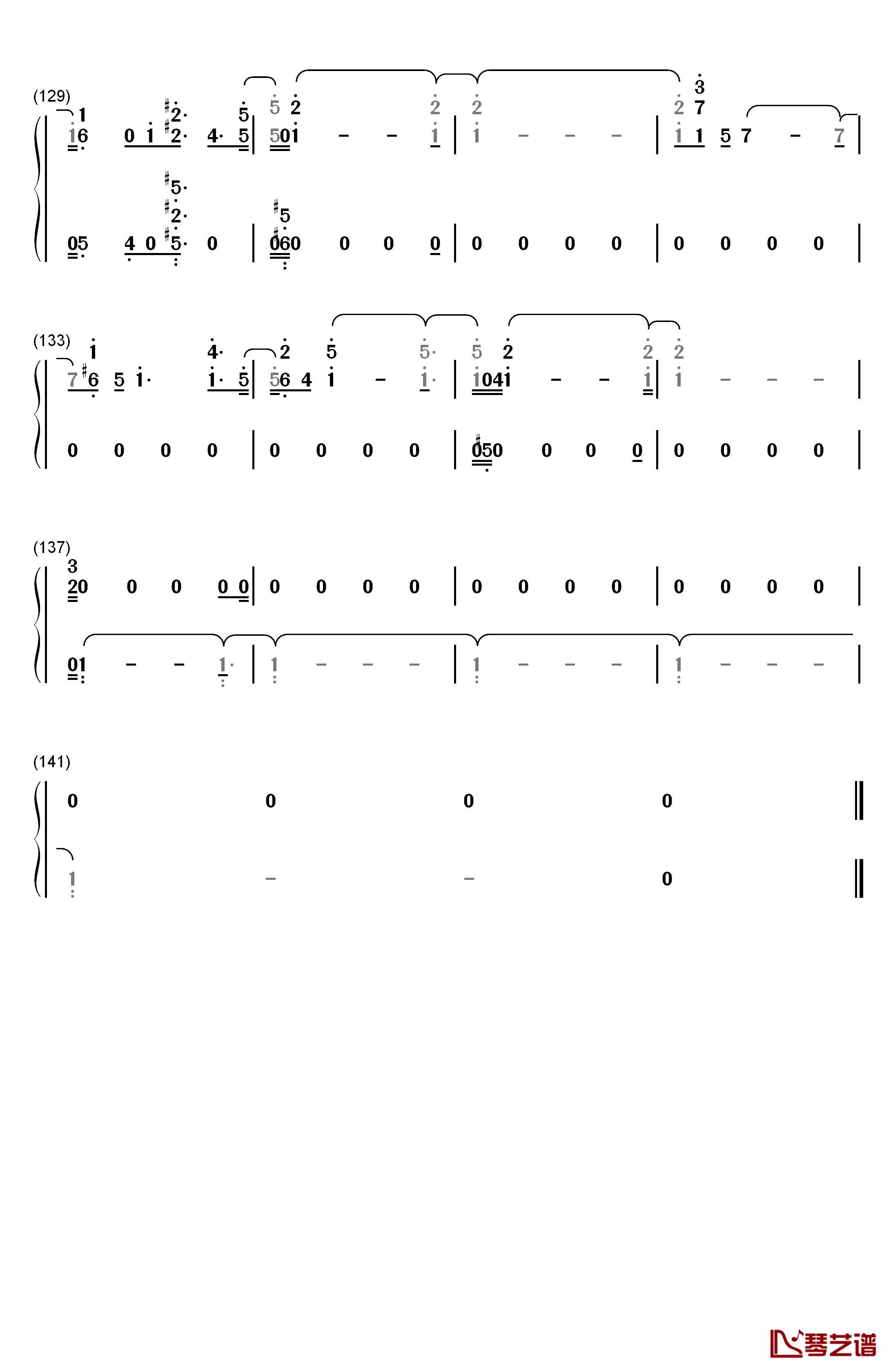 This Christmas钢琴简谱-数字双手-金泰妍8