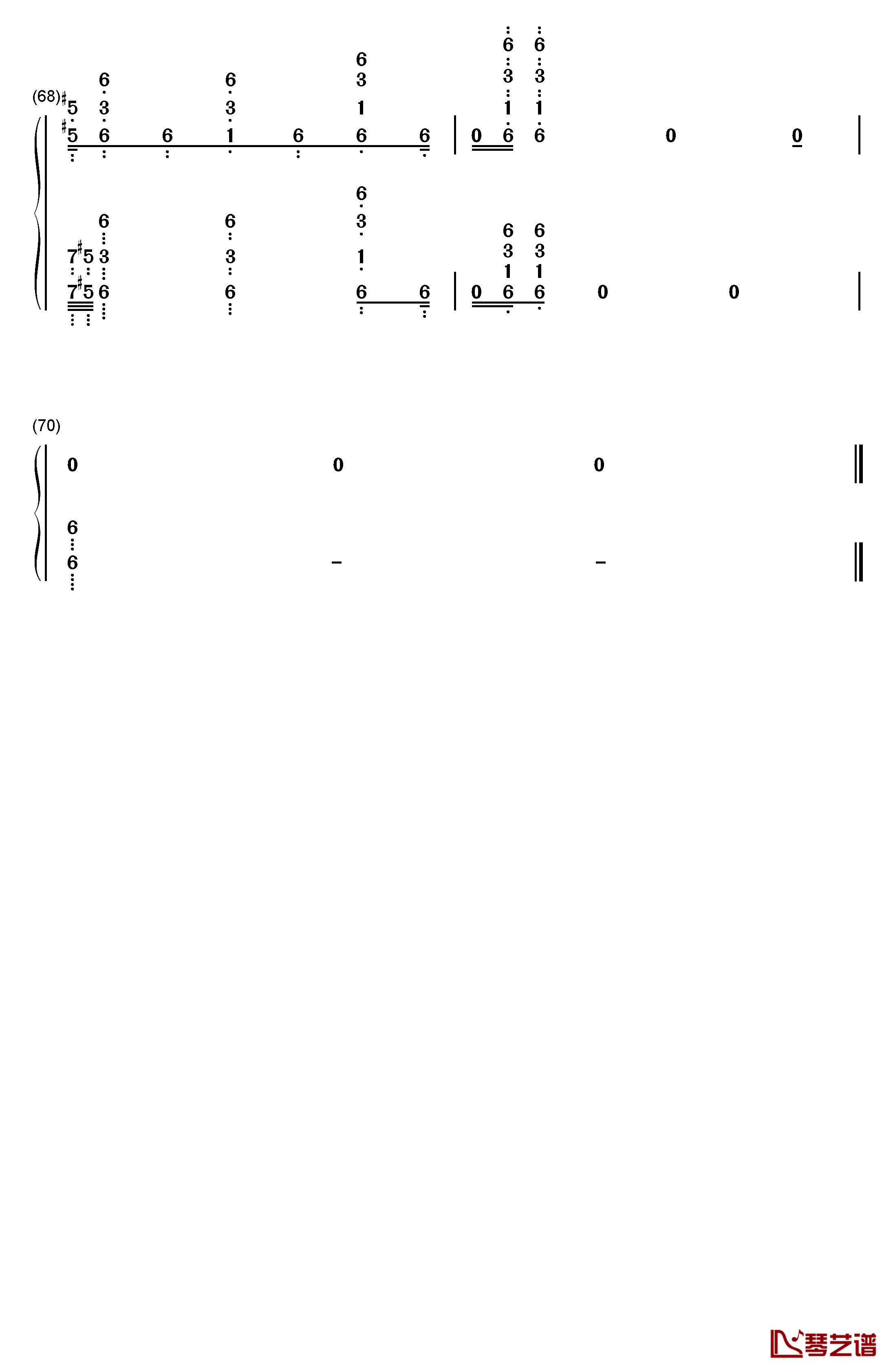 加勒比海盗主题曲钢琴简谱-数字双手-克劳斯·巴德尔特7