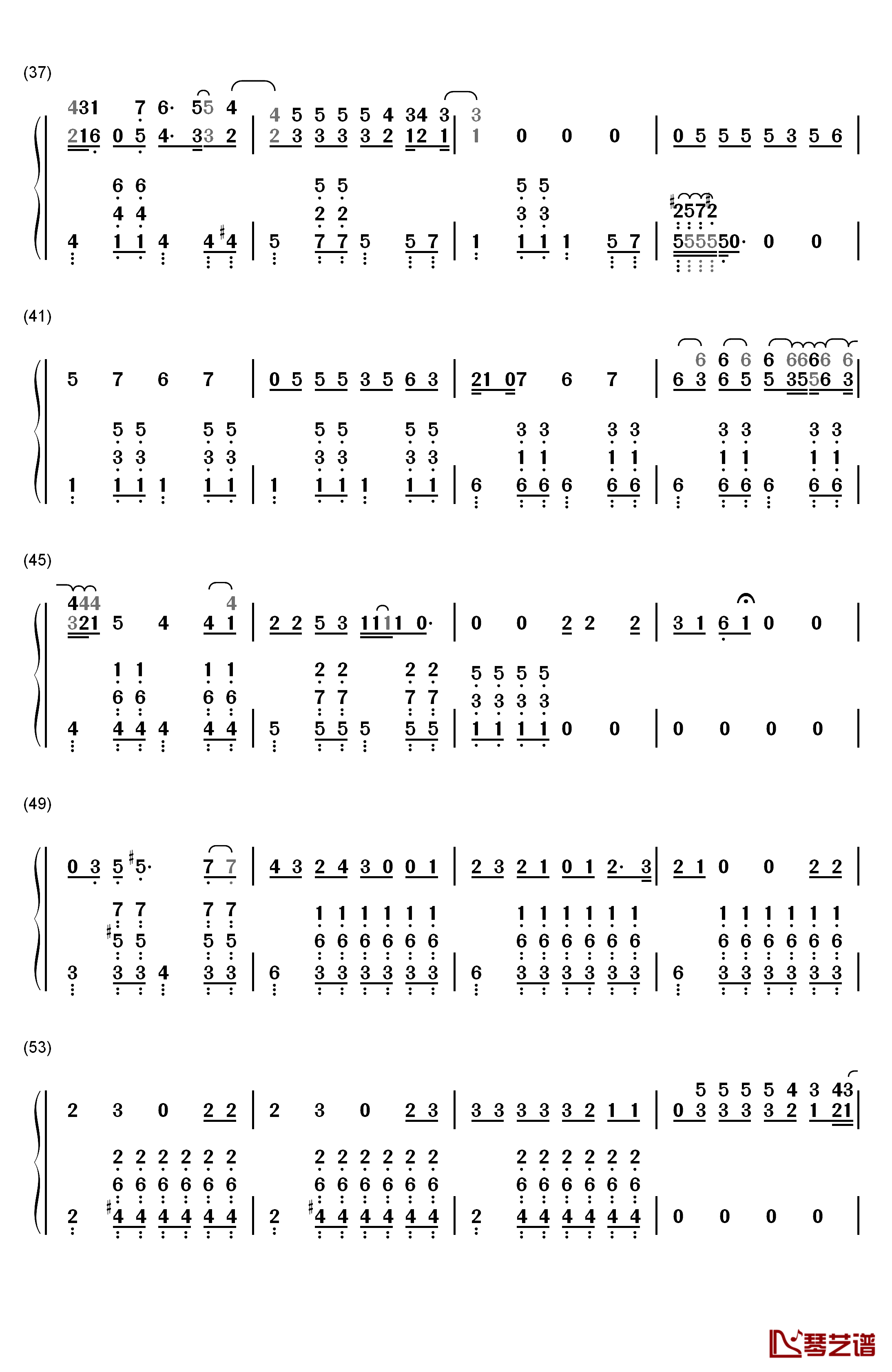 Marvin Gaye钢琴简谱-数字双手-Charlie Puth3