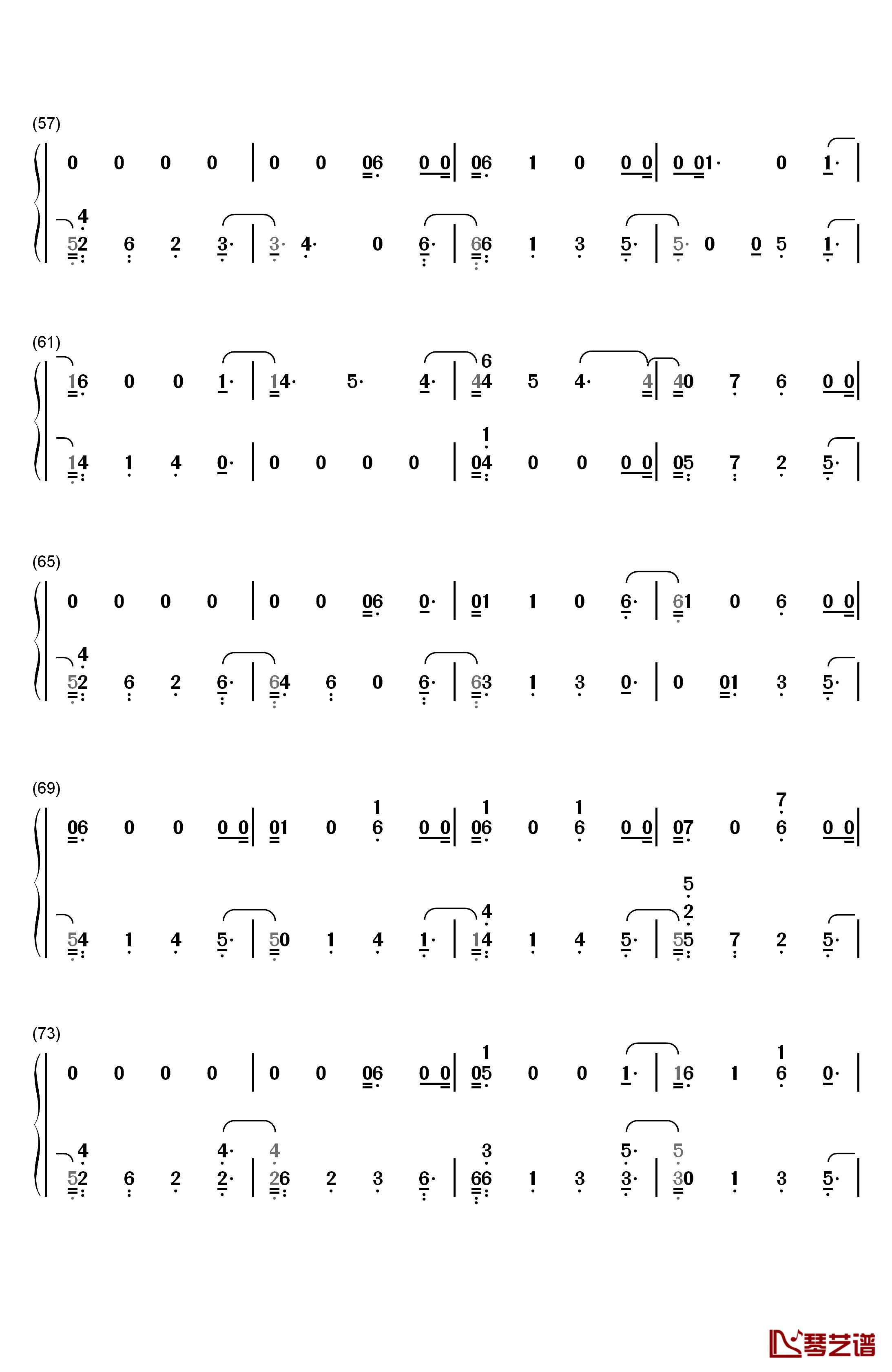 Dancing With Our Hands Tied钢琴简谱-数字双手-Taylor Swift4