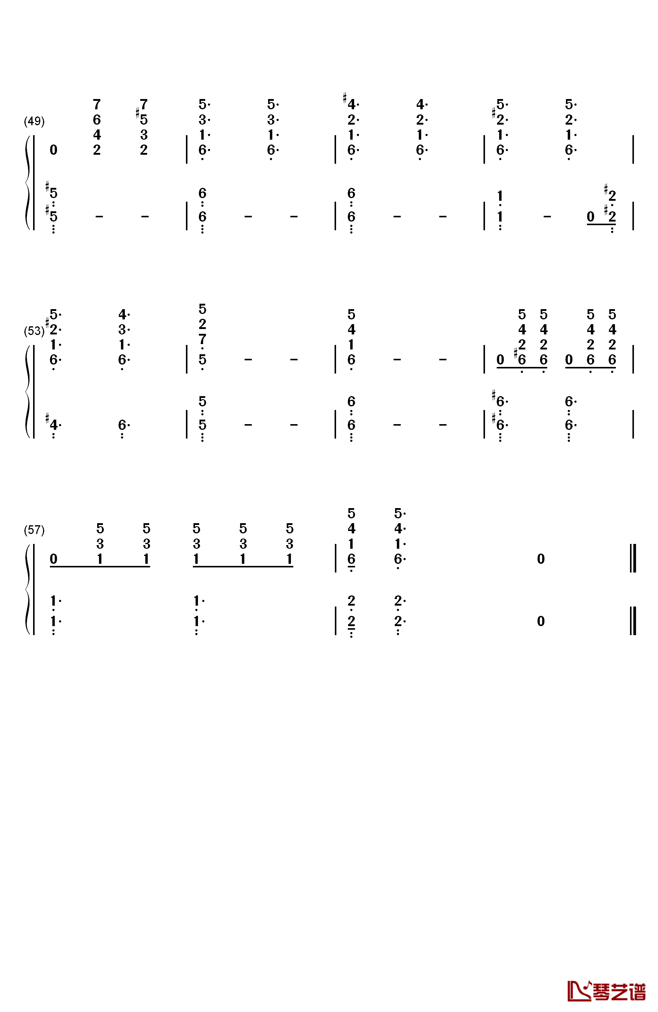 We Are the Champions伴奏钢琴简谱-数字双手-Queen  皇后乐队4