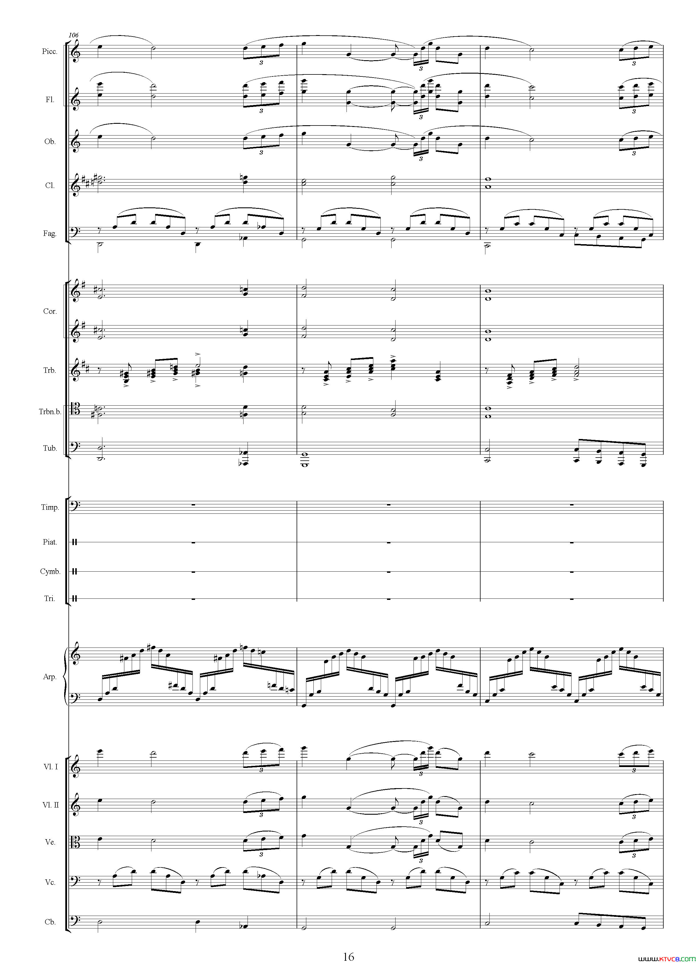 悲歌总谱简谱1