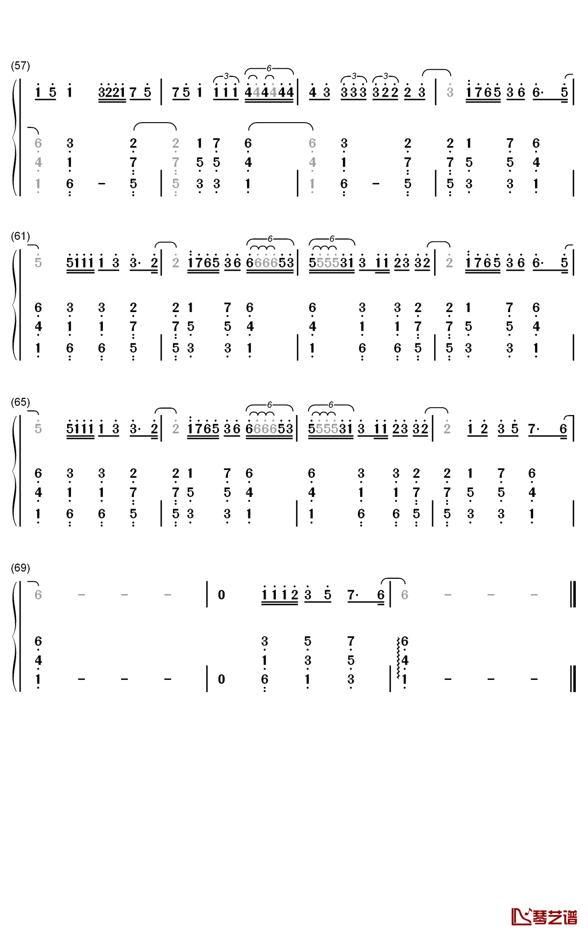 Wrong Direction钢琴简谱-数字双手-Hailee Steinfeld4