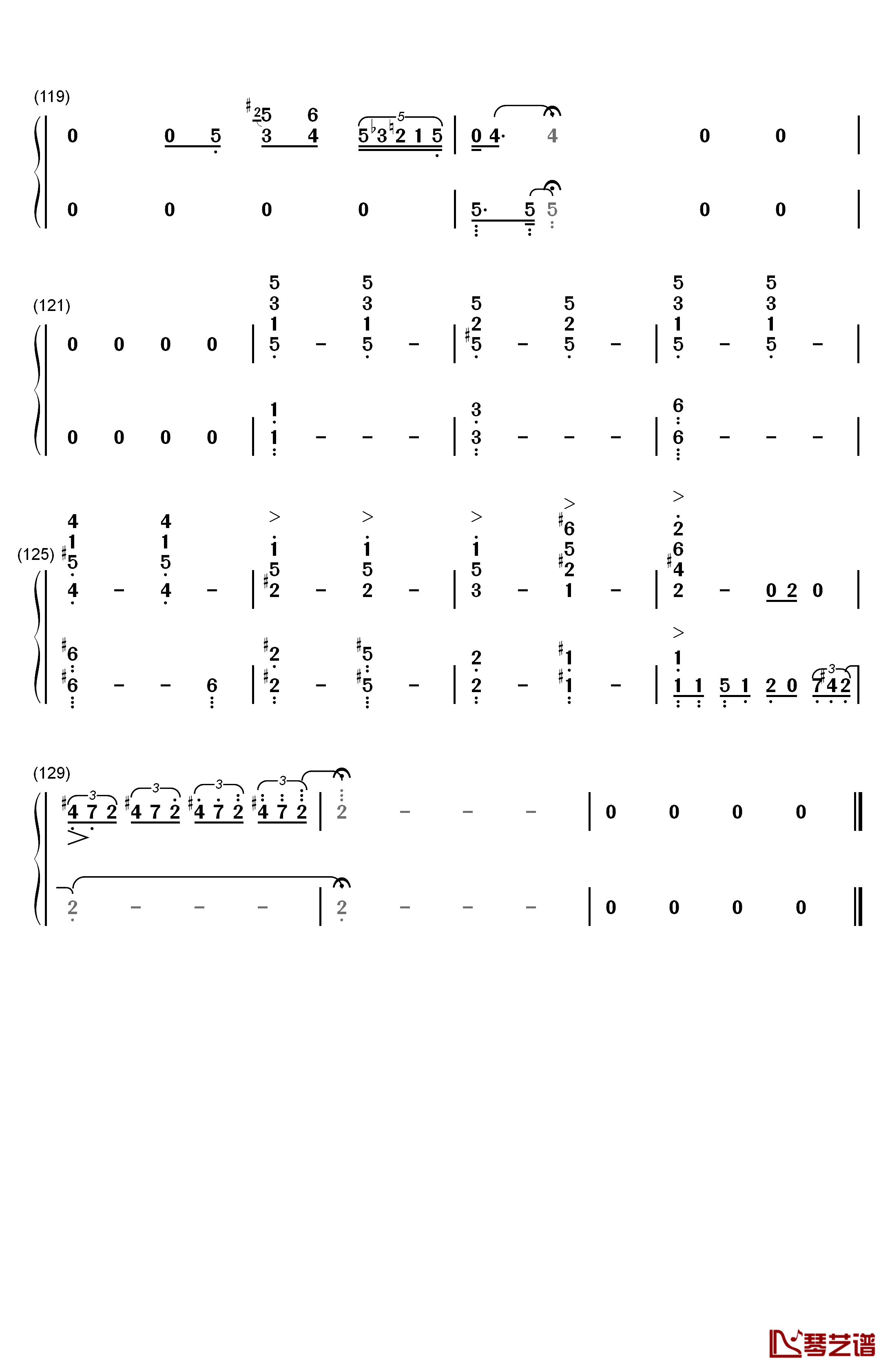 New York State Of Mind 钢琴简谱-数字双手-Billy Joel8