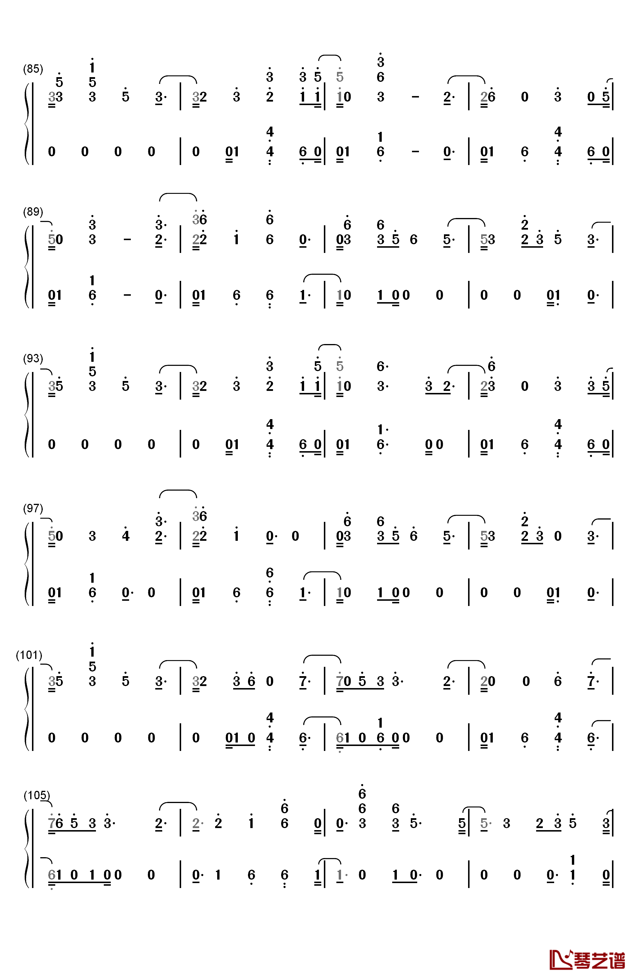 Sun Comes Up钢琴简谱-数字双手-Rudimental James Arthur5