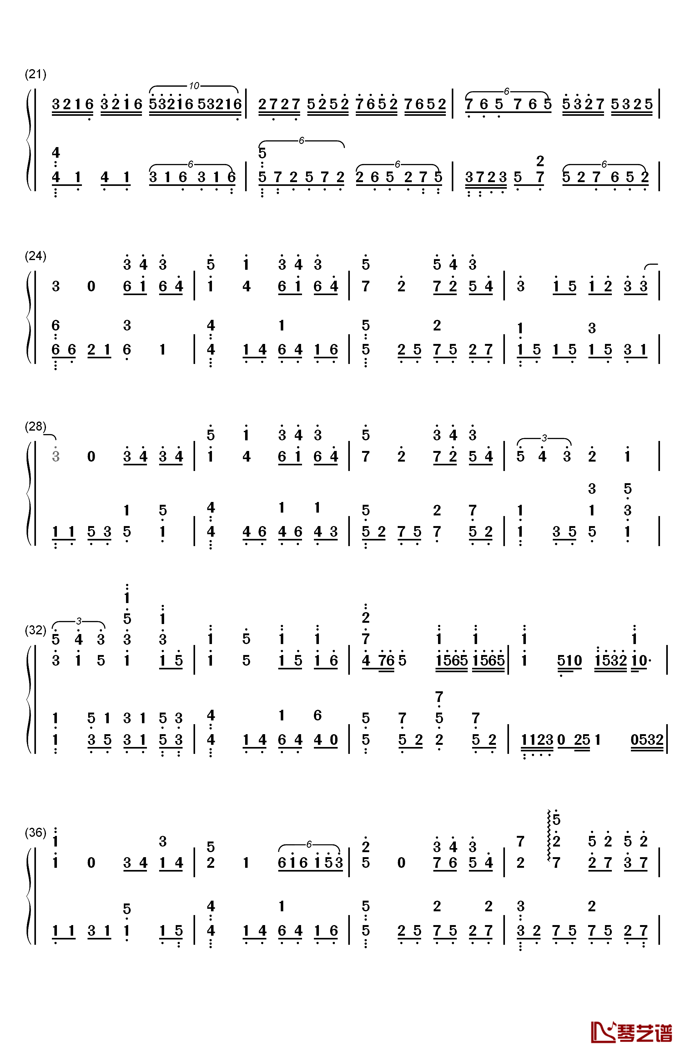 You Can Be My Girlfriend钢琴简谱-数字双手-蔡徐坤2