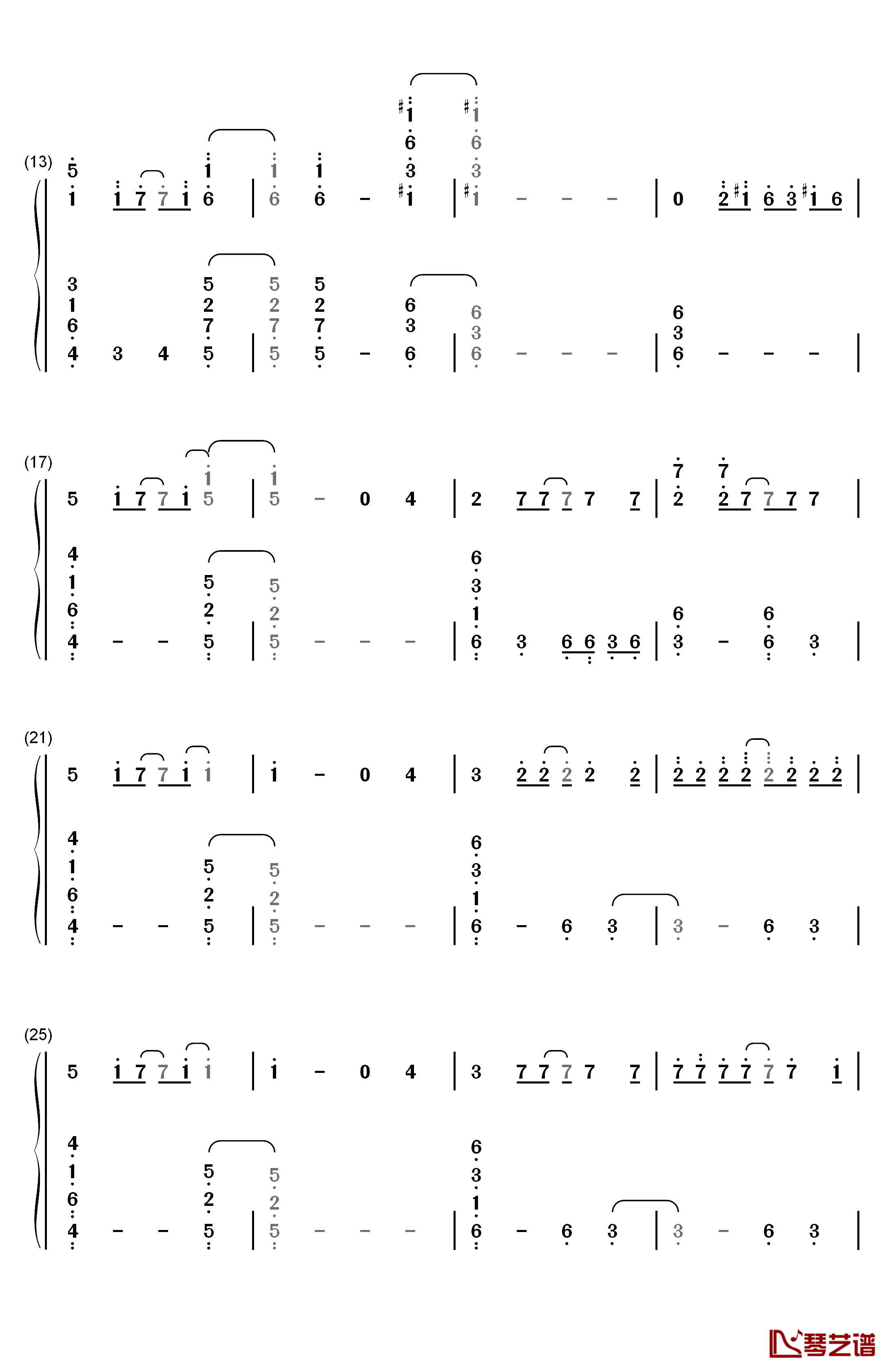 Evolution Era钢琴简谱-数字双手-V.K克2