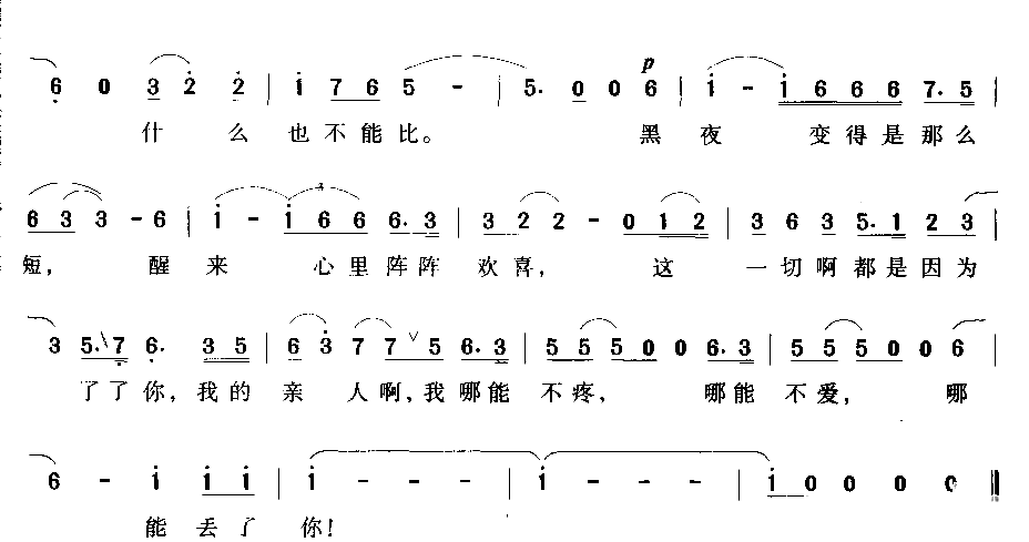 啊，我的虎子哥简谱1