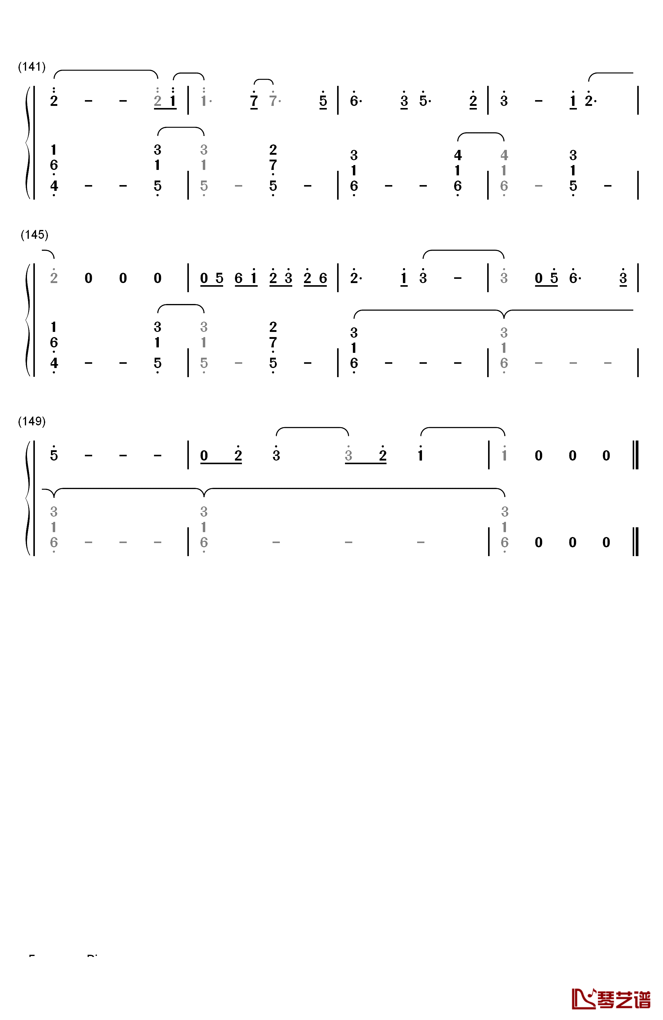 I Remember You钢琴简谱-数字双手-Tom Chaplin8