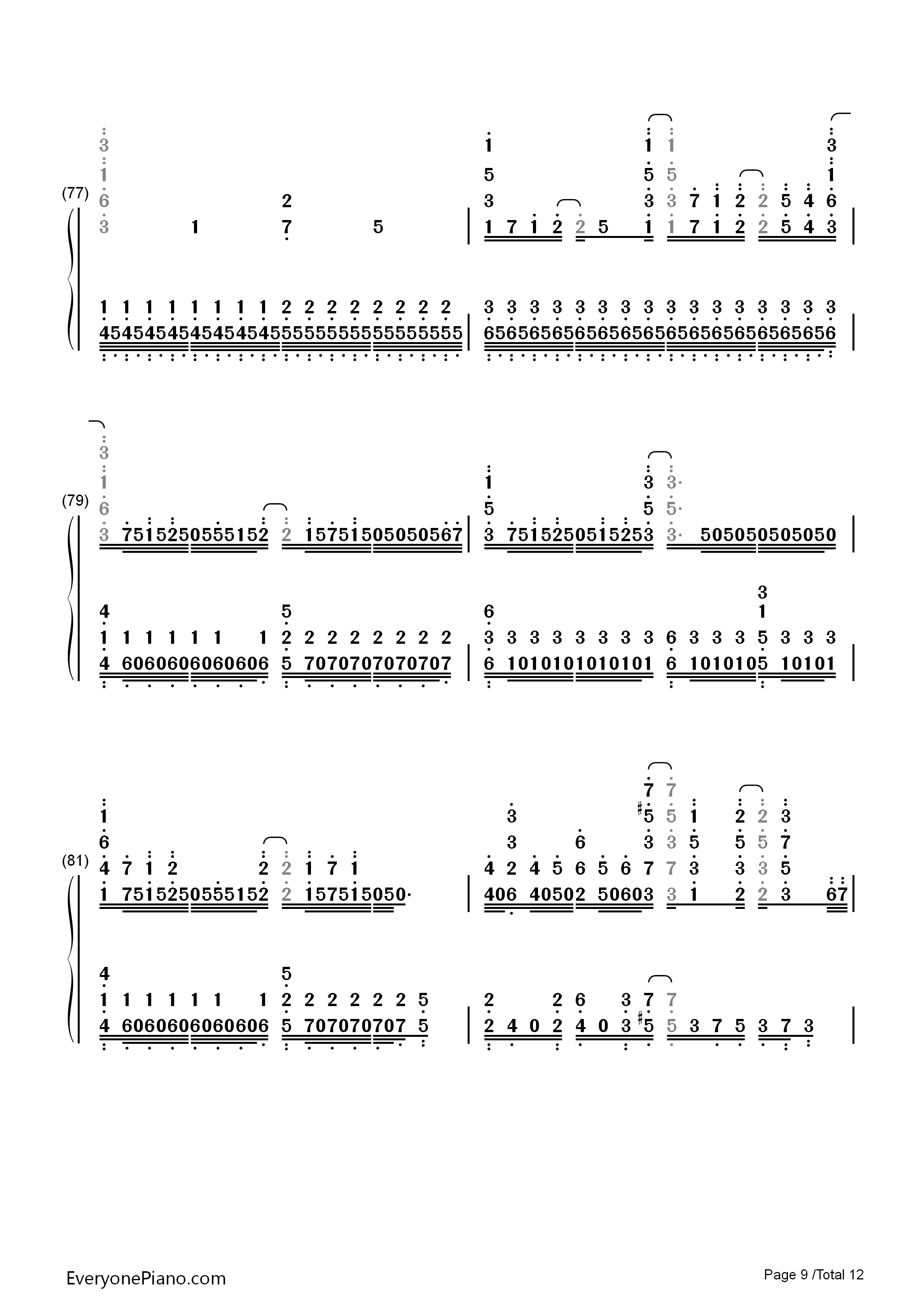 光るなら钢琴简谱-Goose house演唱9