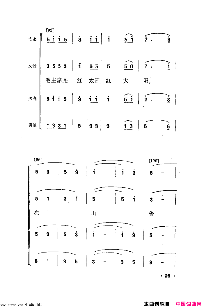 幸福光舞蹈音乐简谱1