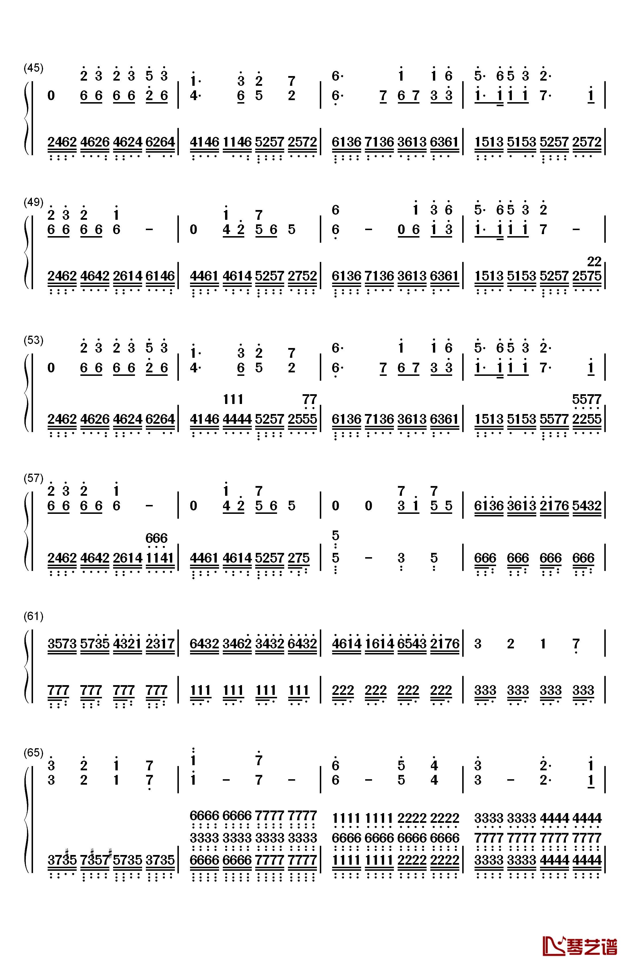 El Dorado钢琴简谱-数字双手-Two Steps from Hell3