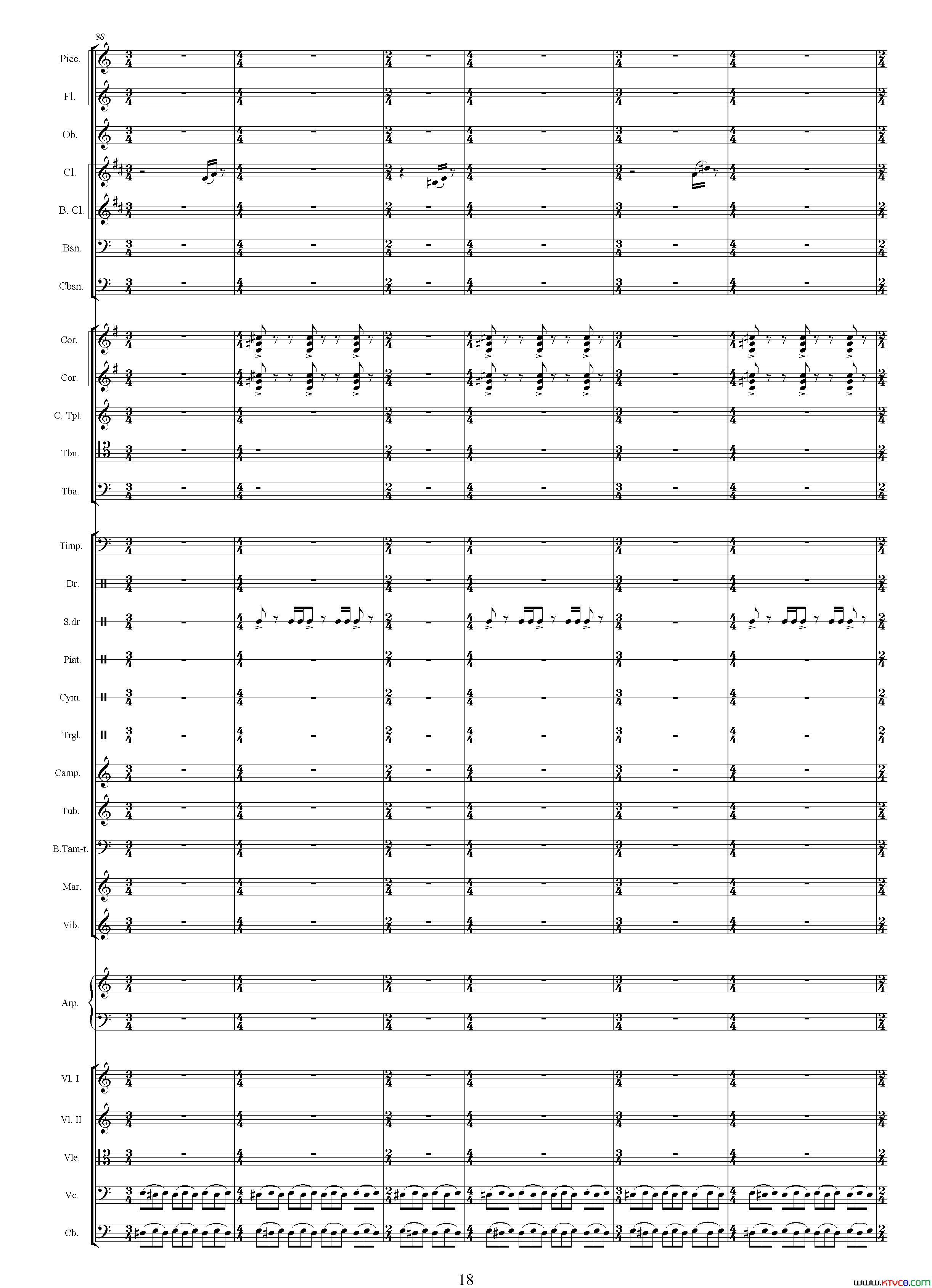 朱元璋还乡电视剧《传奇皇帝朱元璋》主题音乐总谱简谱1