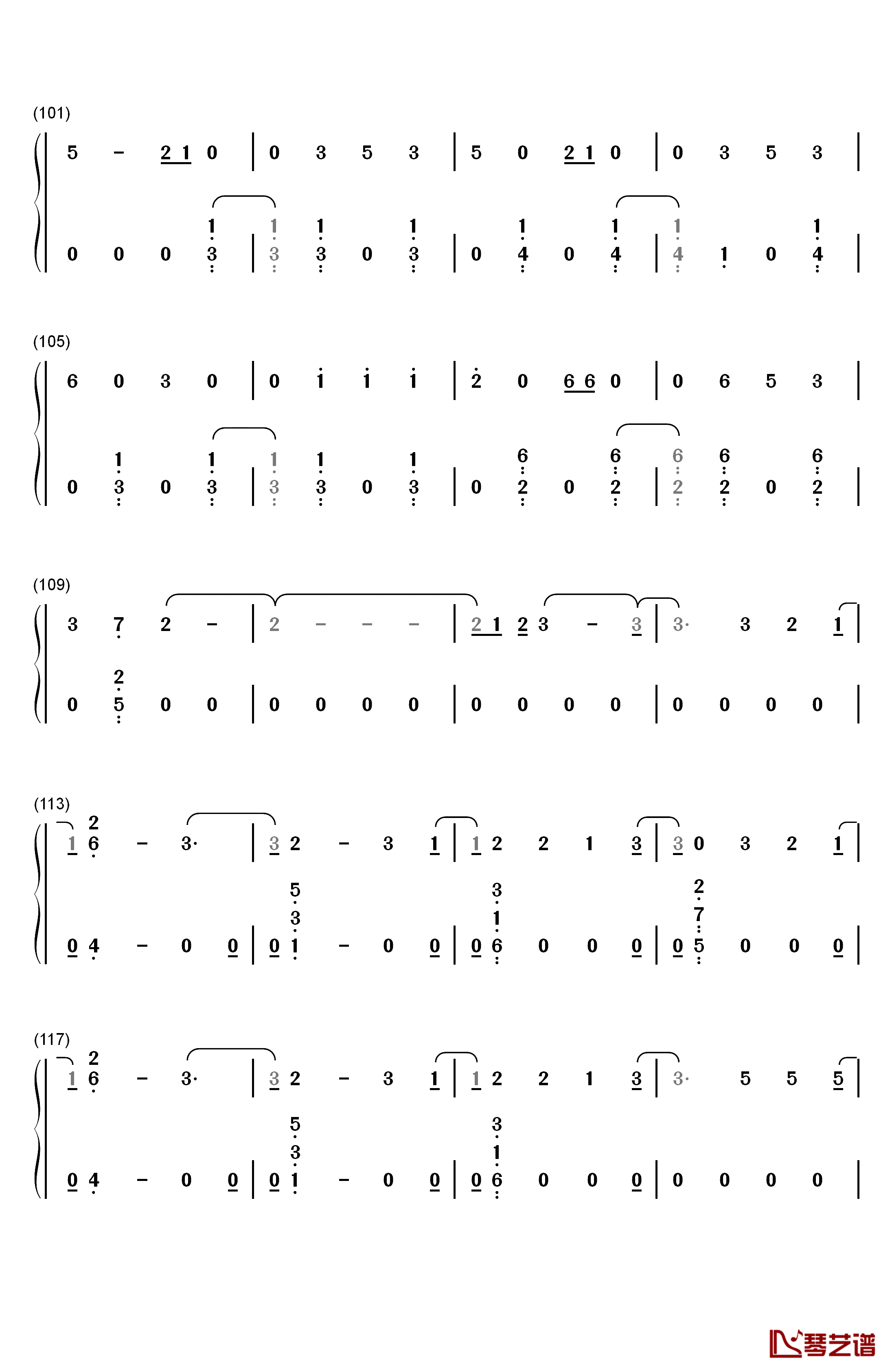 Marry Me钢琴简谱-数字双手-Thomas Rhett6