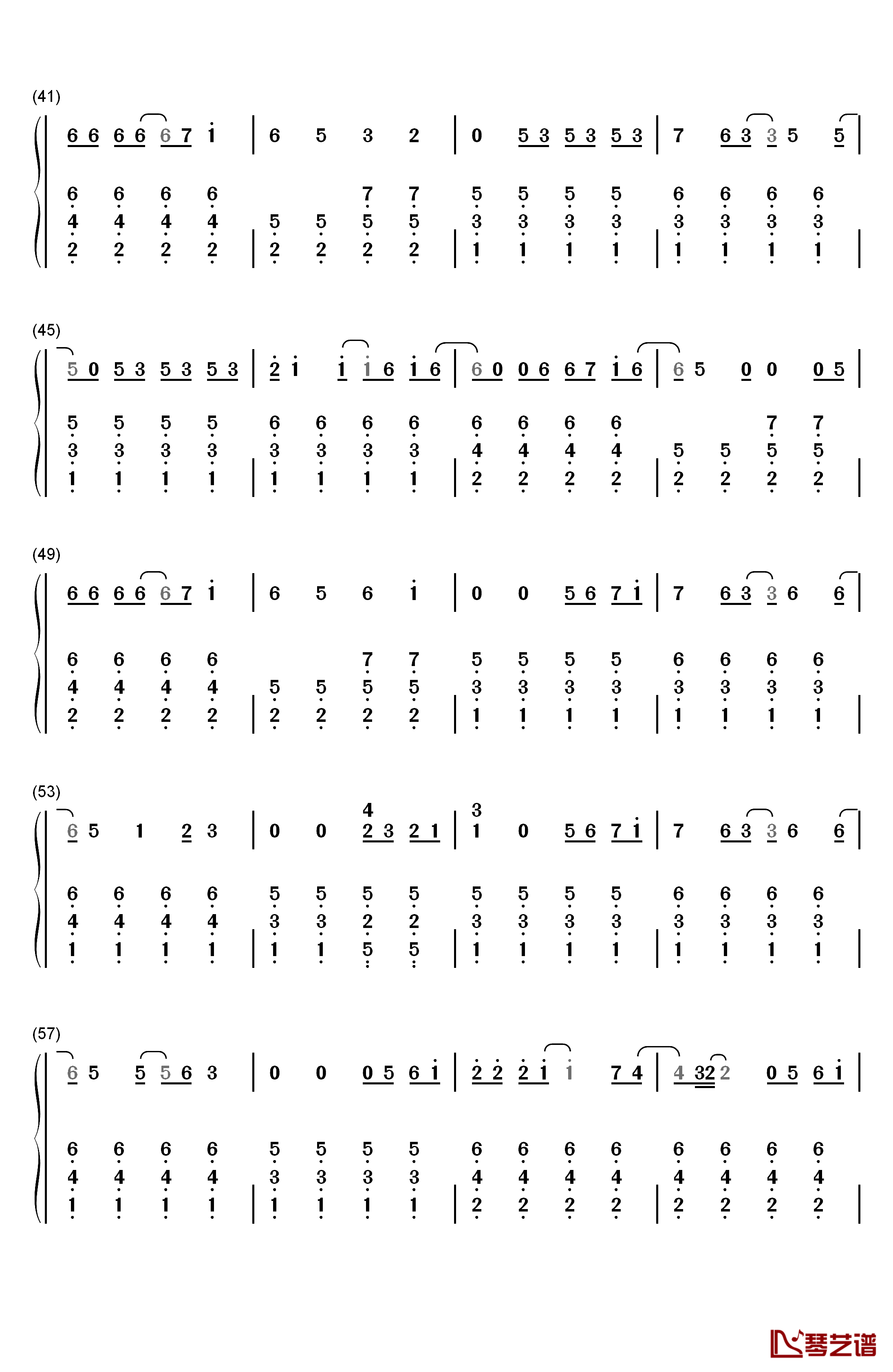 Way Back Into Love钢琴简谱-数字双手-Haley Bennett  Hugh Grant3