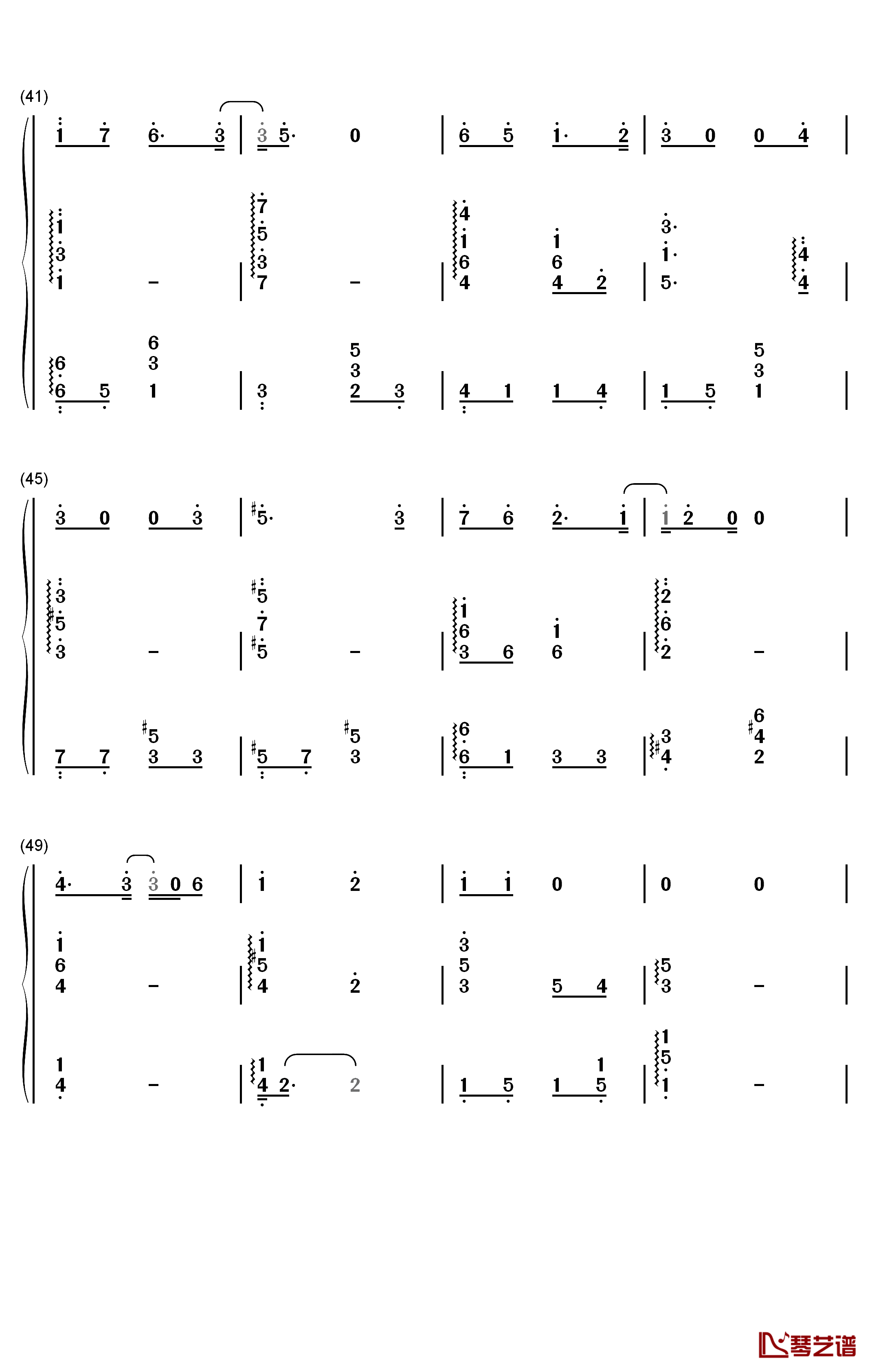 Can You See My Heart钢琴简谱-数字双手-Heize4