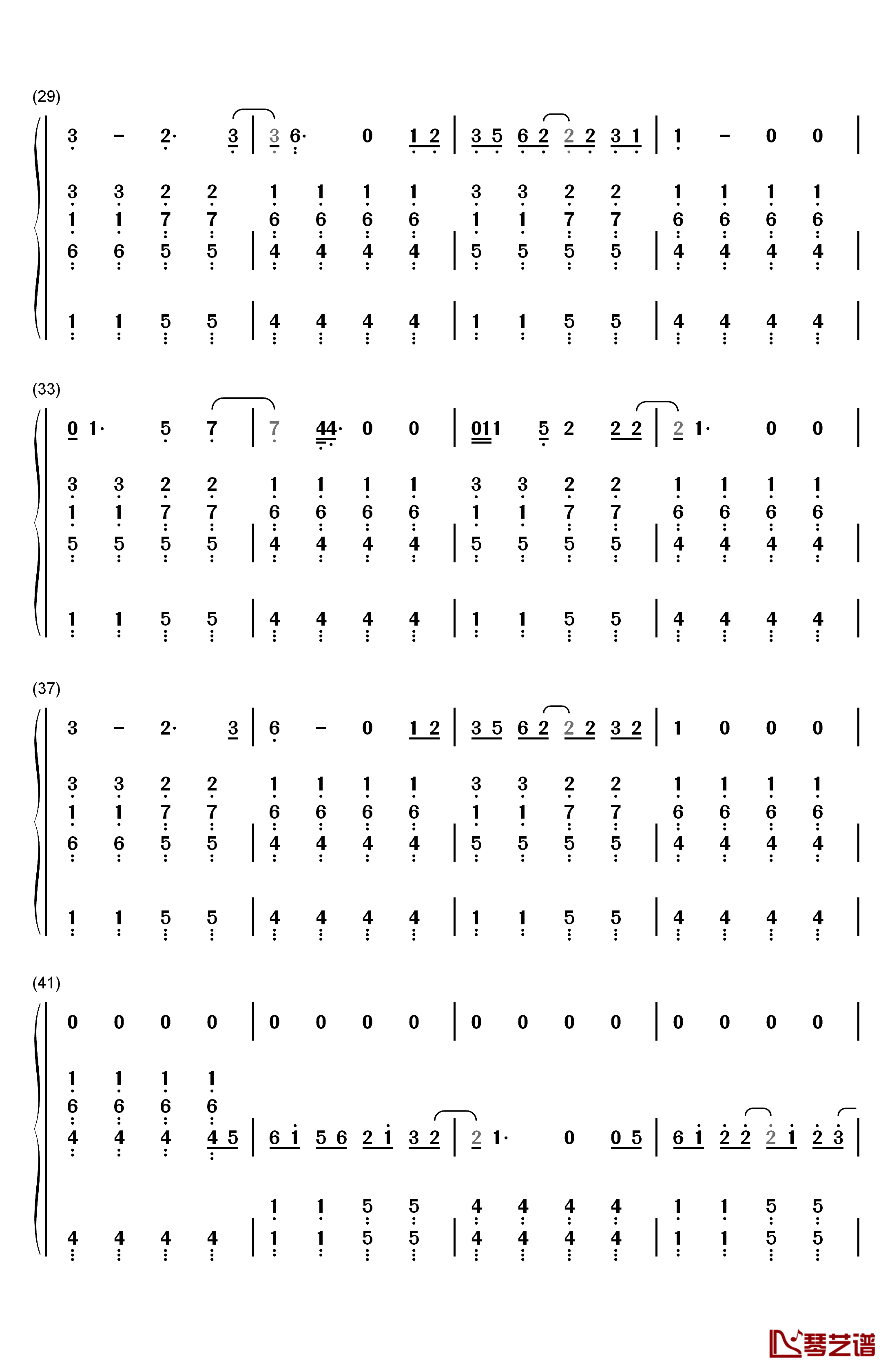 So Far钢琴简谱-数字双手-Chris Garneau3