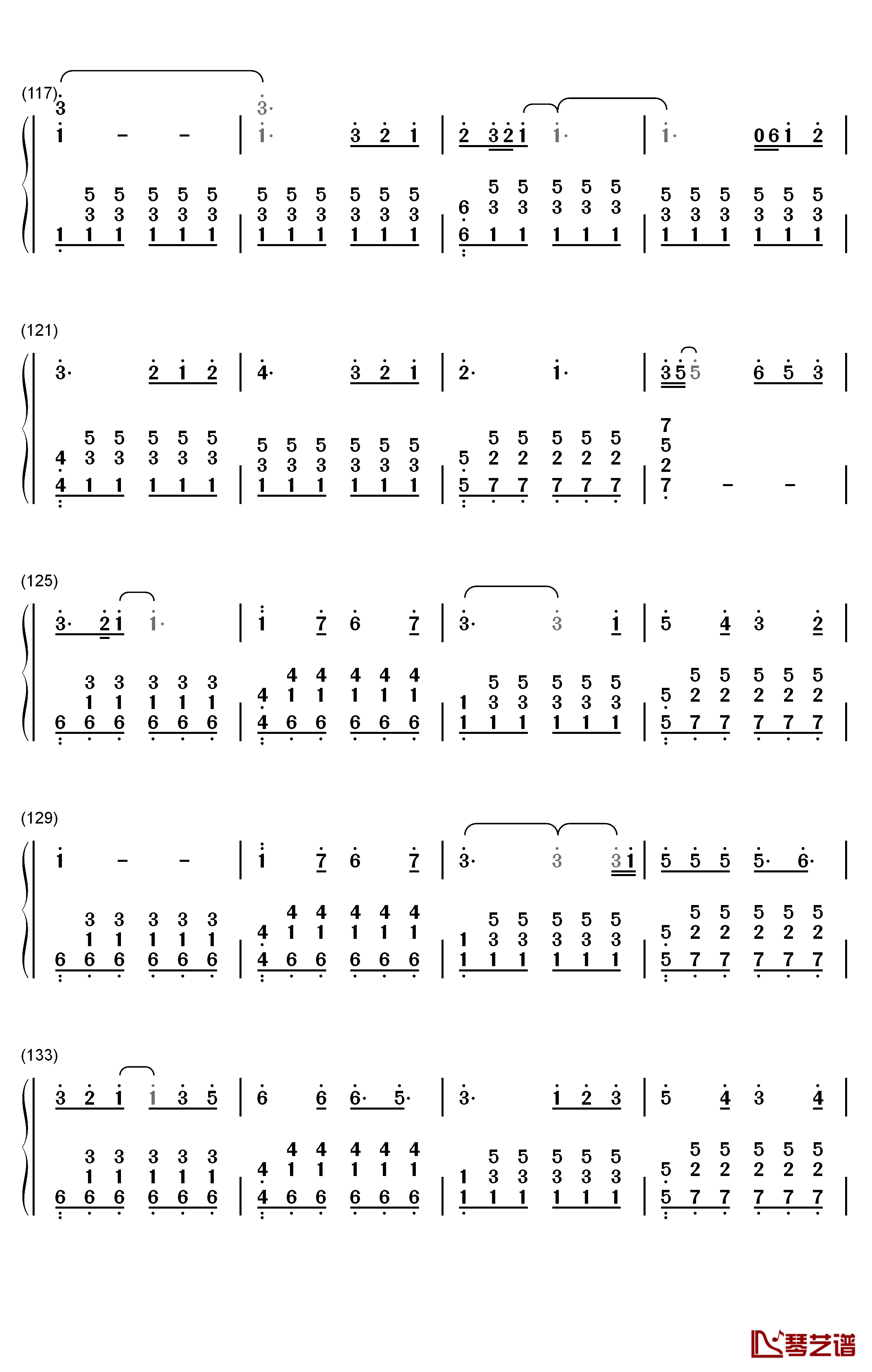 Perfect钢琴简谱-数字双手-Ed Sheeran7