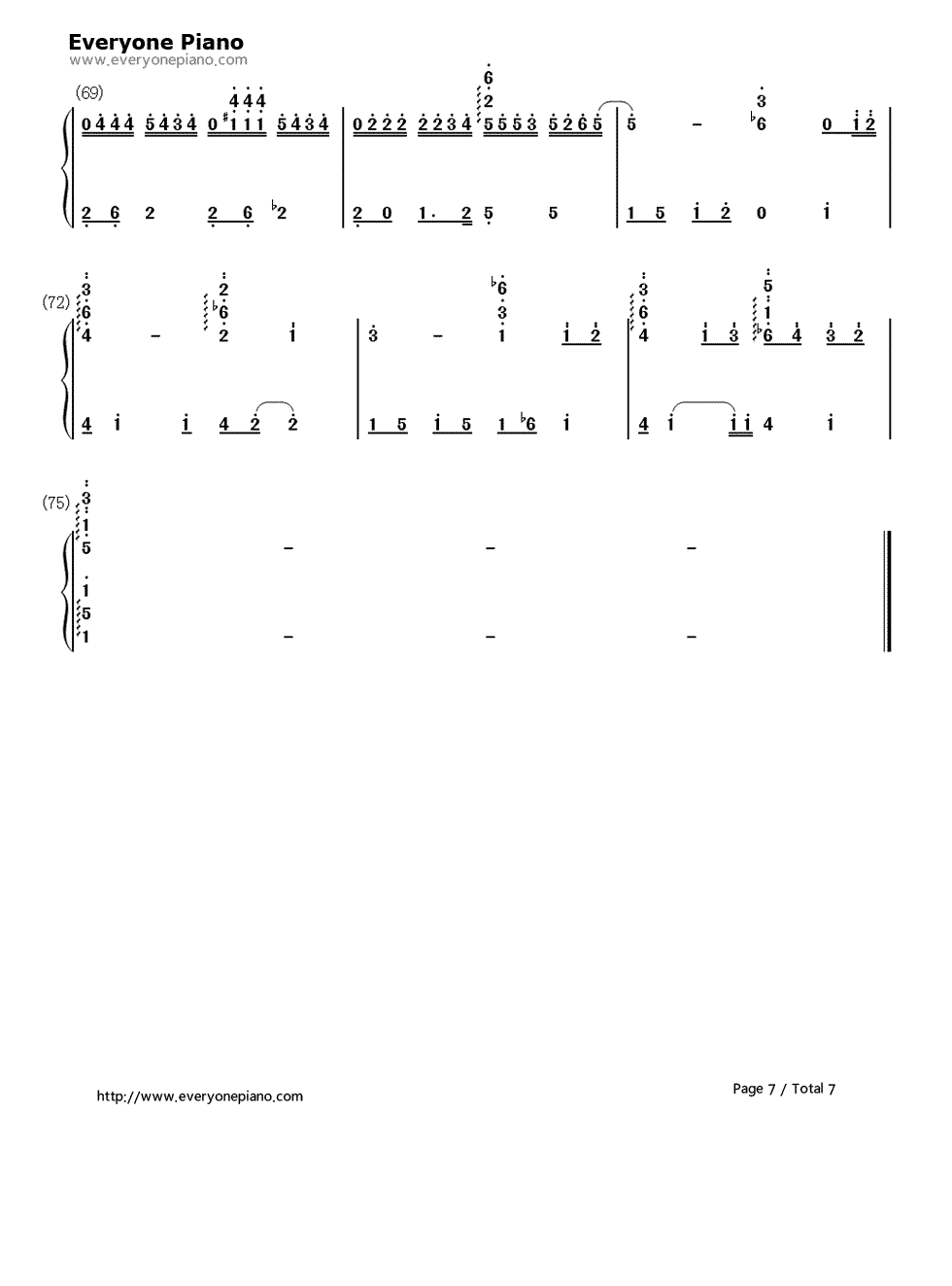 One More Time One More Chance钢琴简谱-数字双手-山崎将义  山崎まさよし7