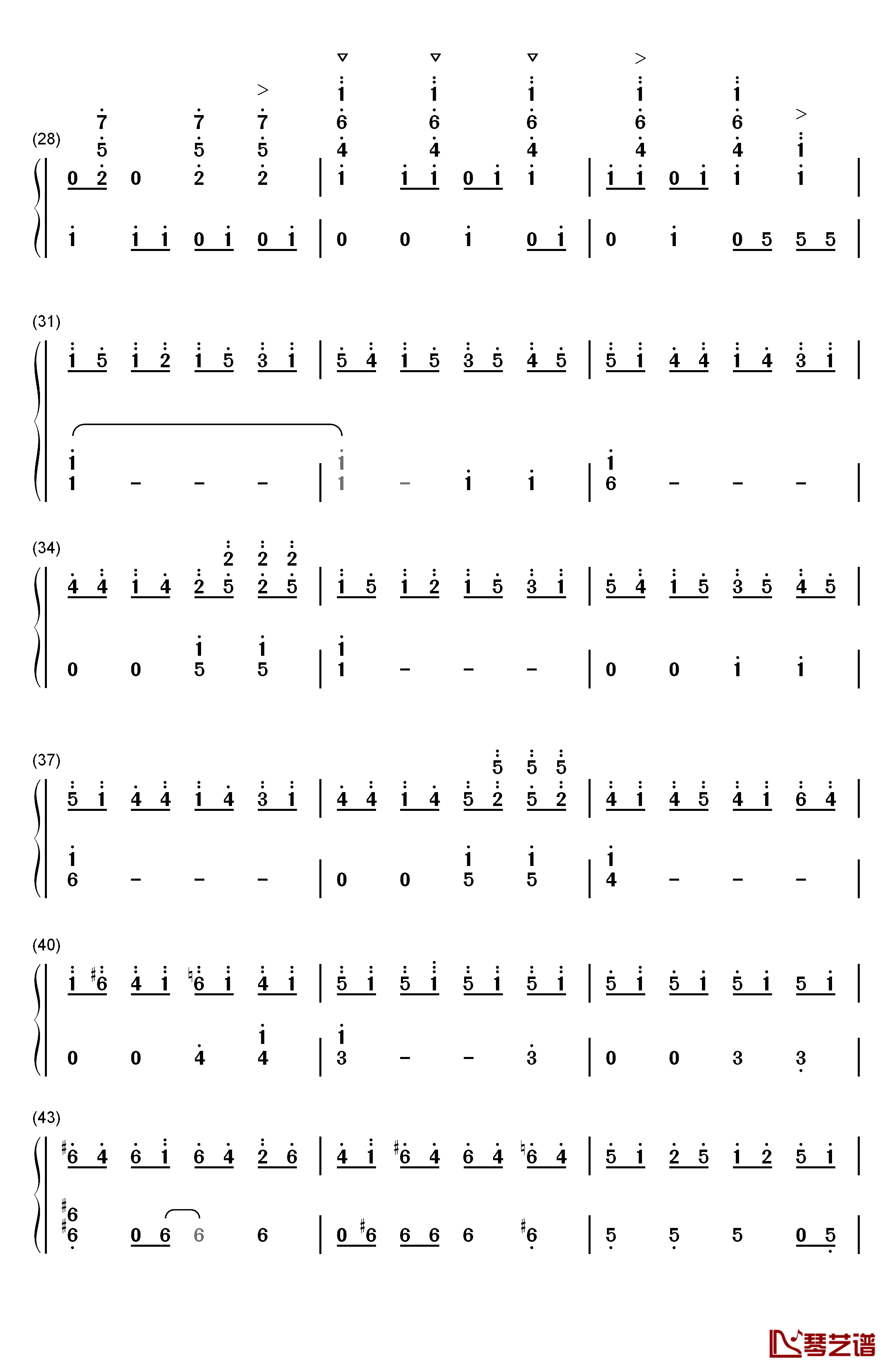 All of Me钢琴简谱-数字双手-Jon Schmidt3