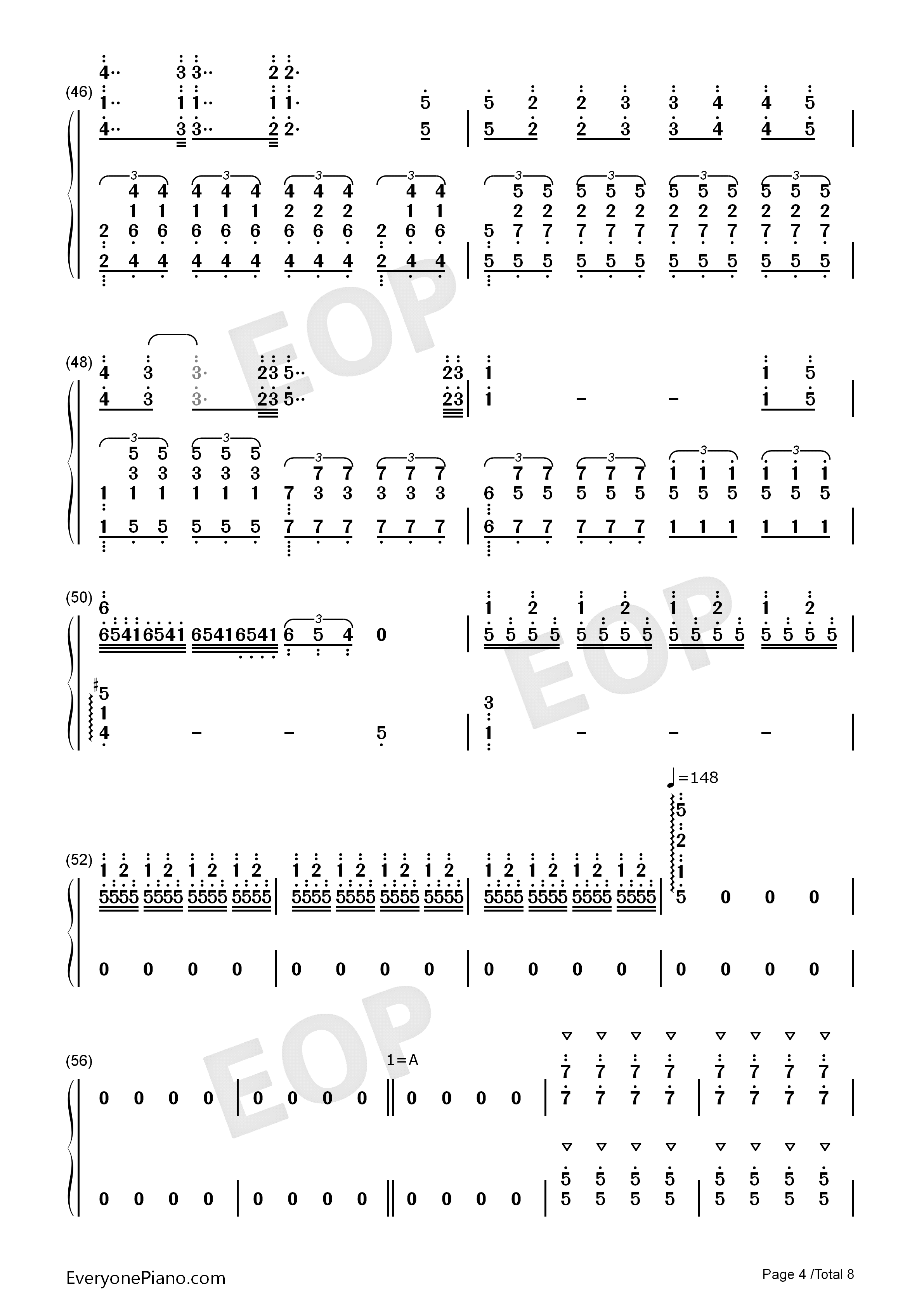 Bohemian Rhapsody钢琴简谱-马克西姆演唱4