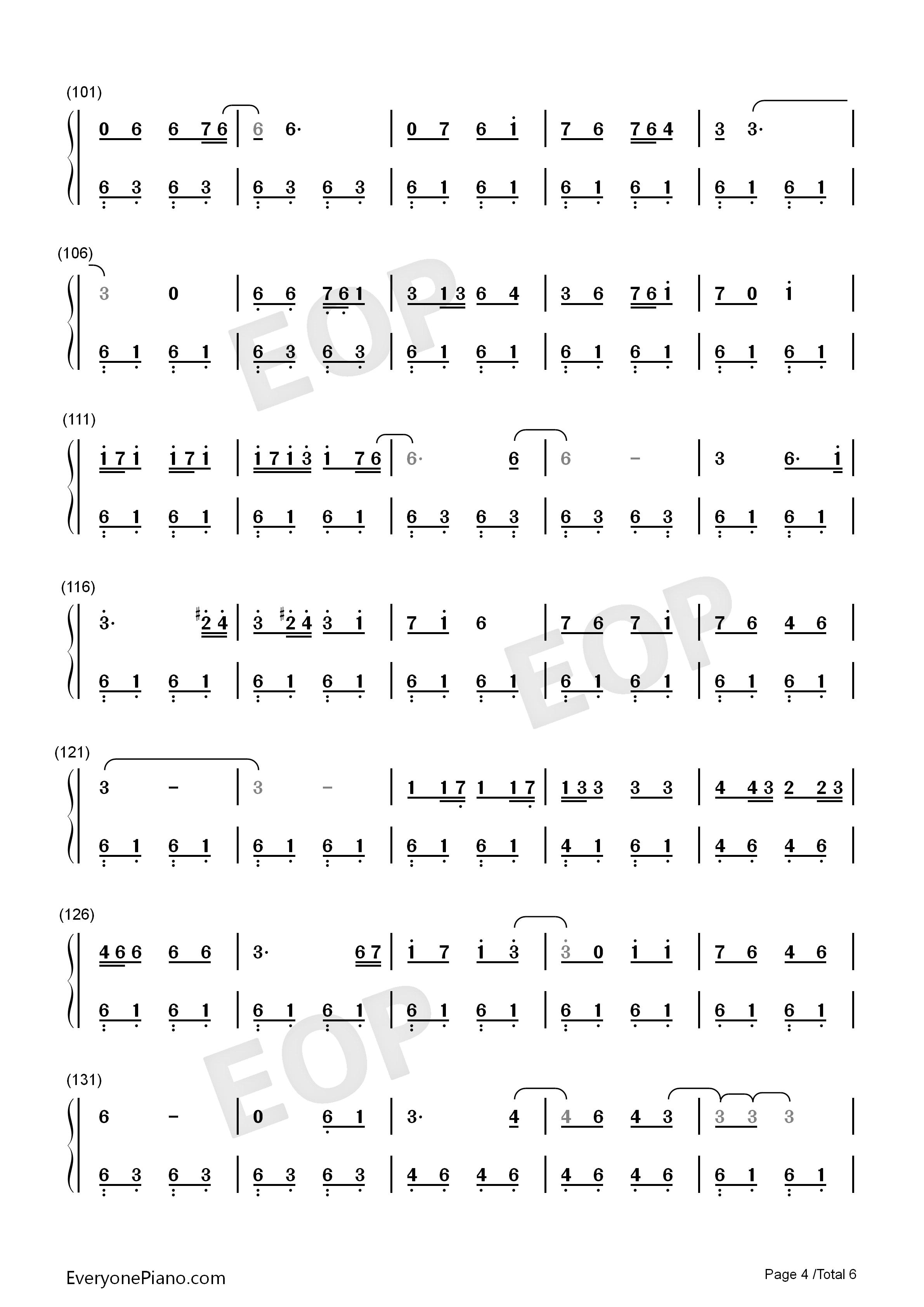 なみだの操钢琴简谱-殿さまキングス演唱4