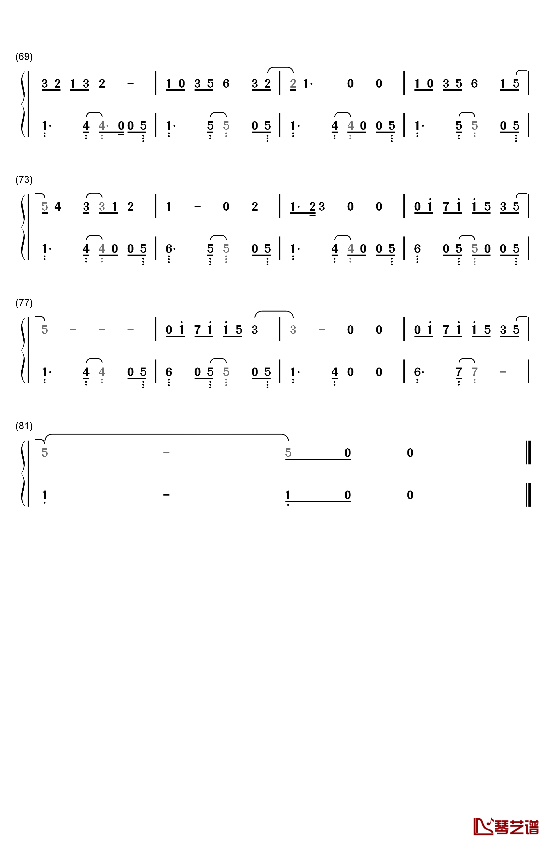 Fresh Eyes钢琴简谱-数字双手-Andy Grammer4