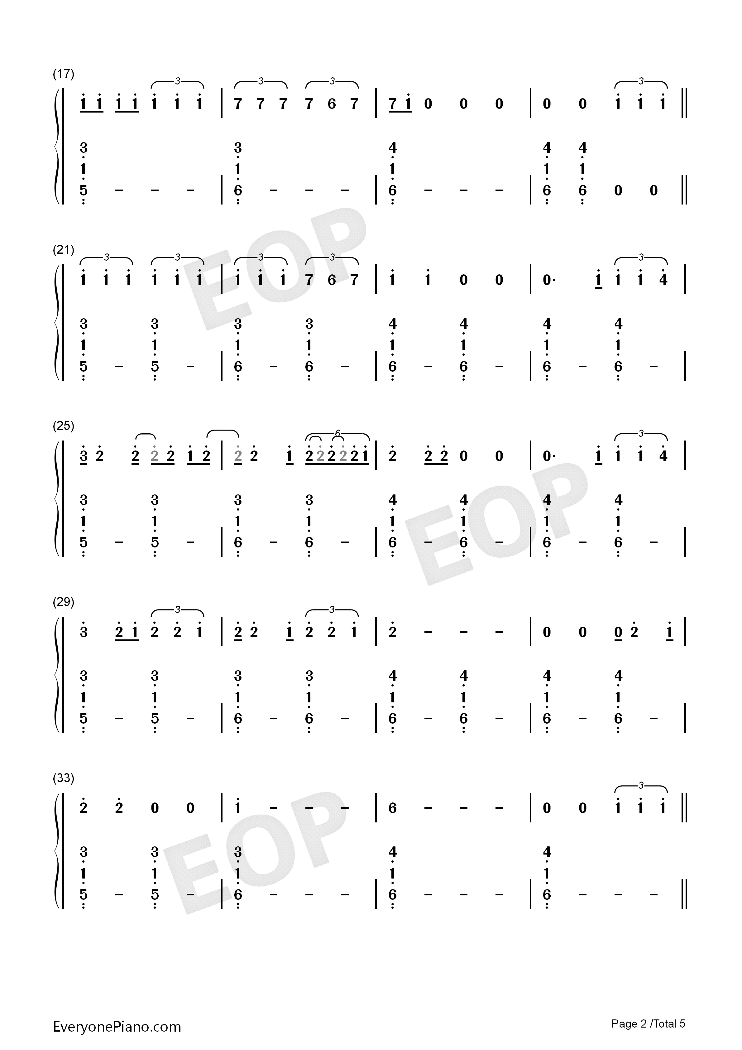 Adore钢琴简谱-Amy Shark演唱2