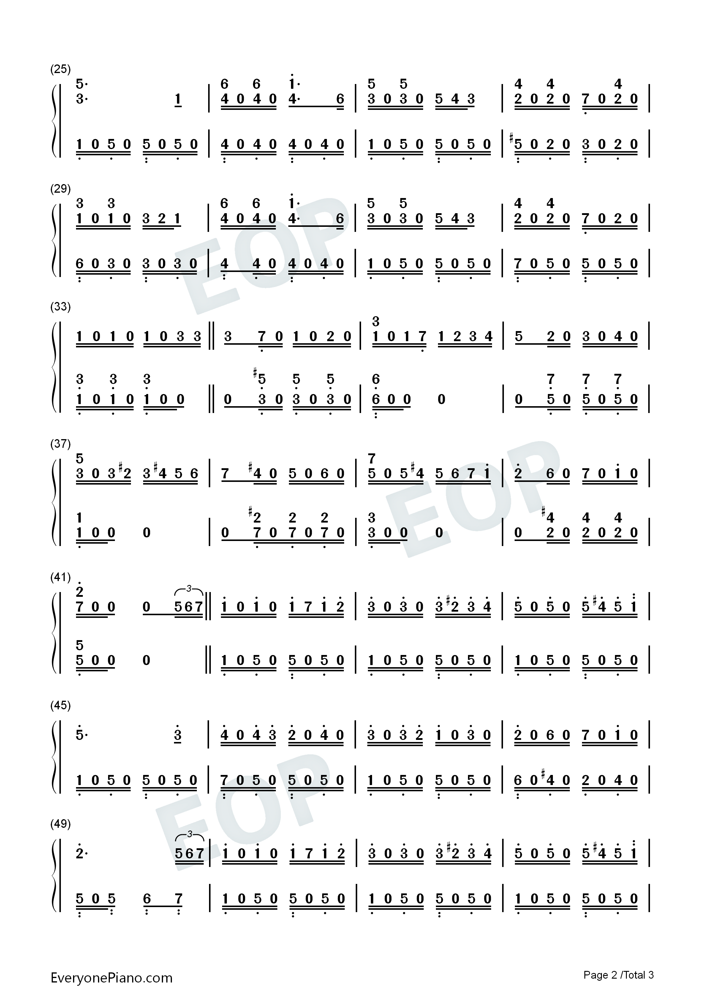 美国巡逻兵钢琴简谱-F. W. Meacham演唱2