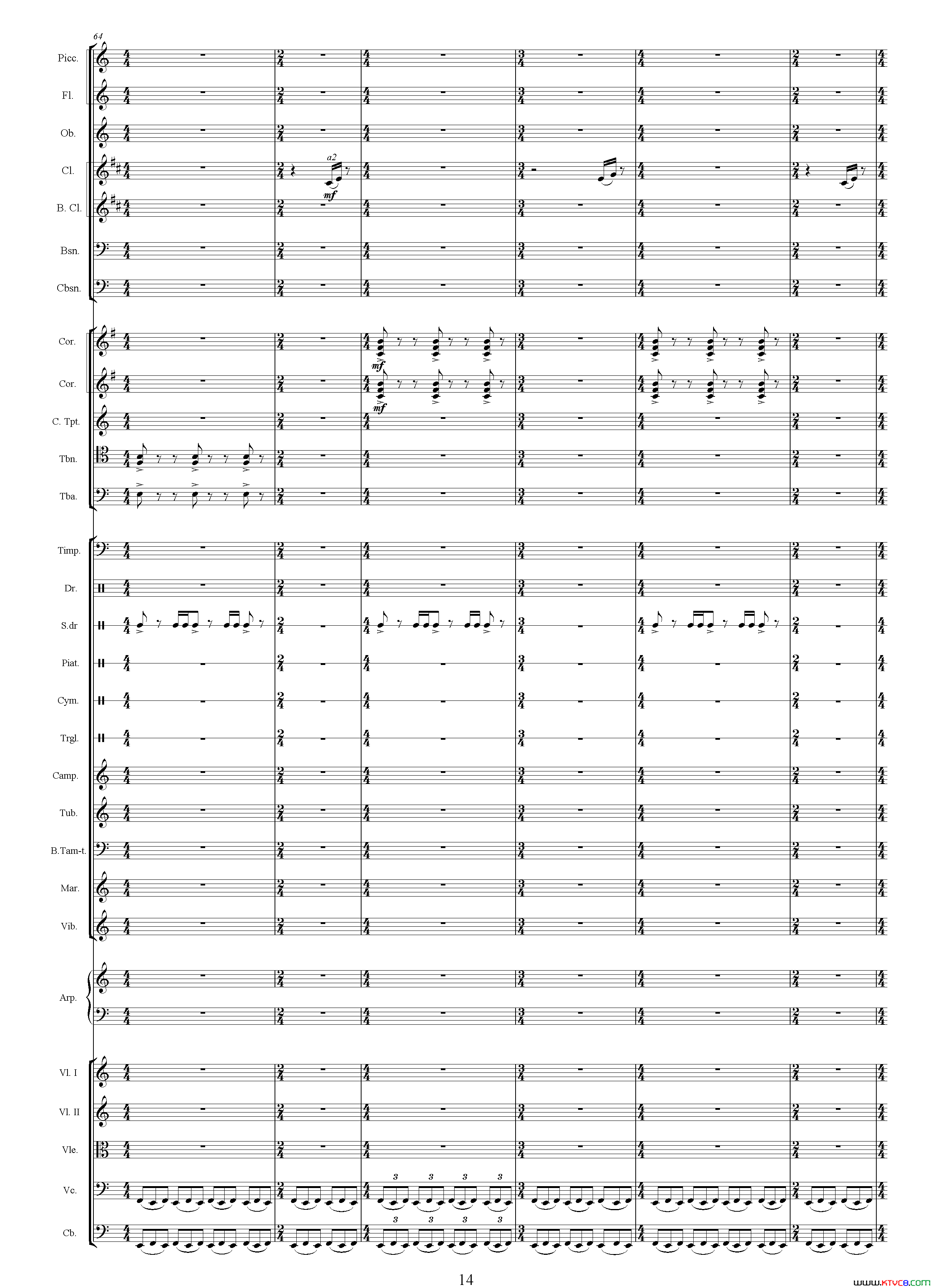 朱元璋还乡电视剧《传奇皇帝朱元璋》主题音乐总谱简谱1