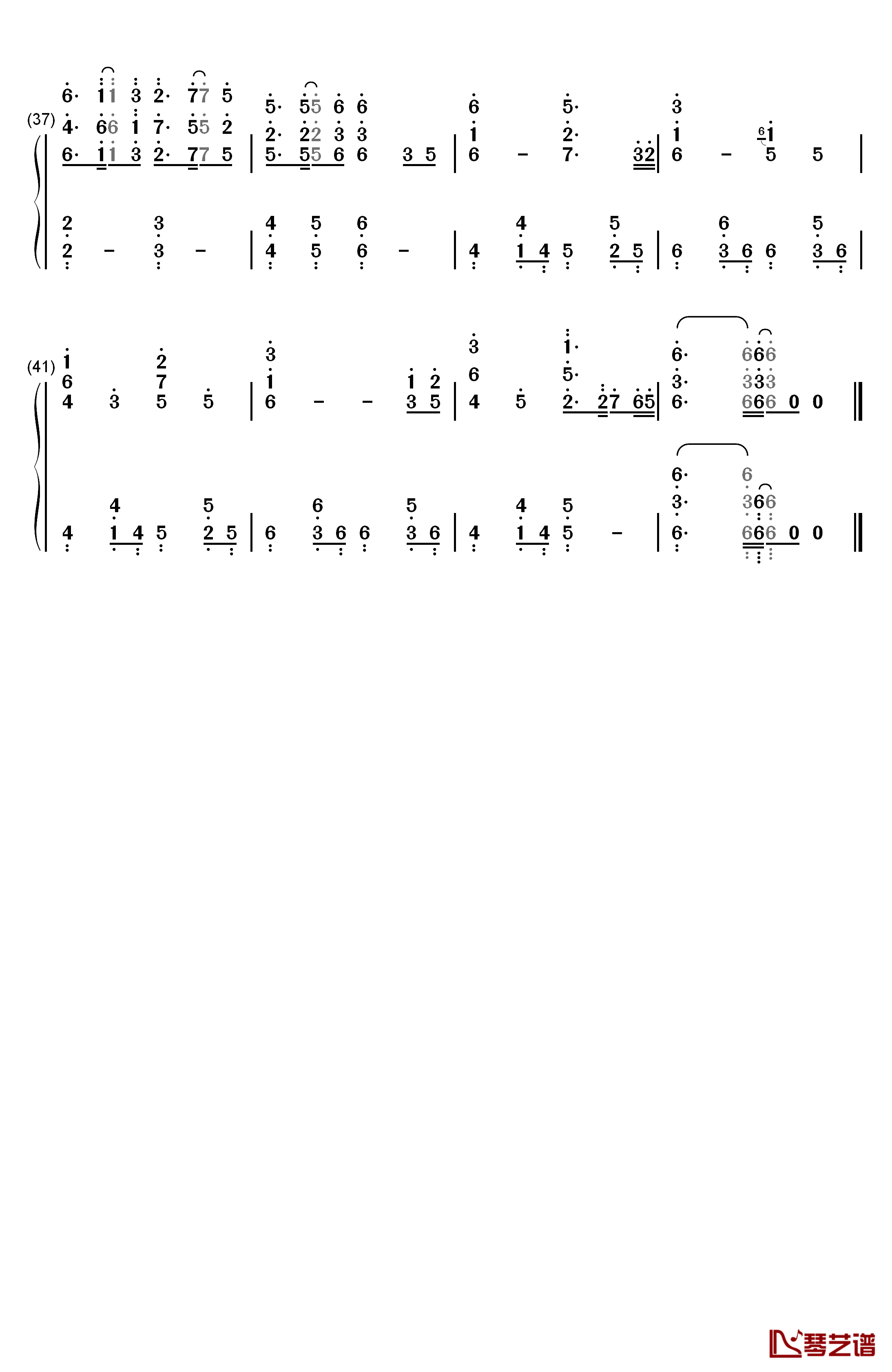 Butterfly Kisses(蝴蝶之吻)钢琴简谱-数字双手-米仓千寻3