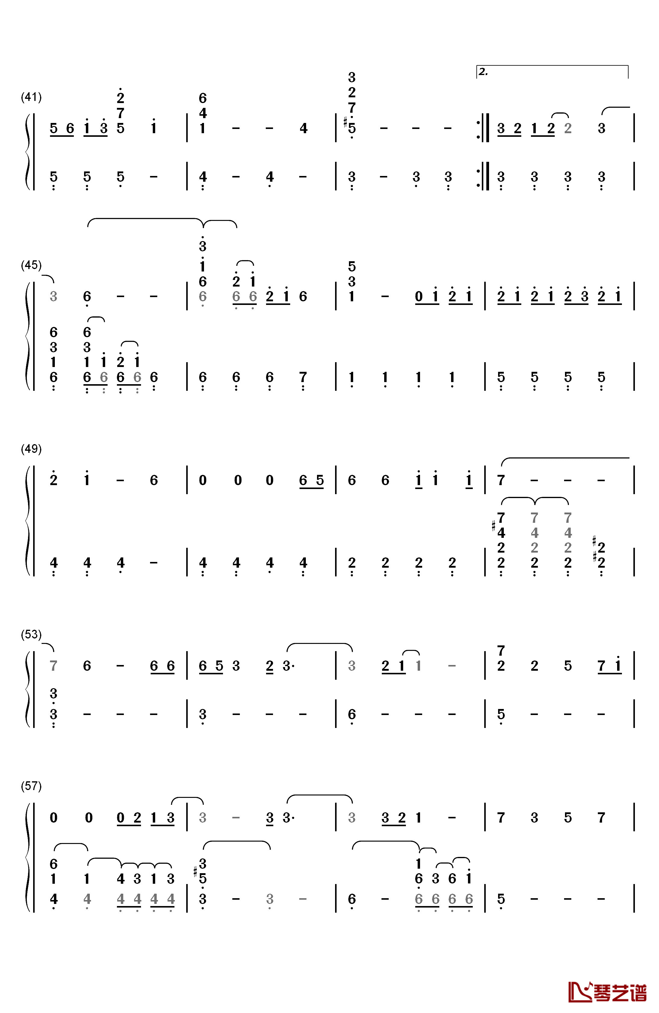 Before He Cheats钢琴简谱-数字双手-Carrie Underwood3