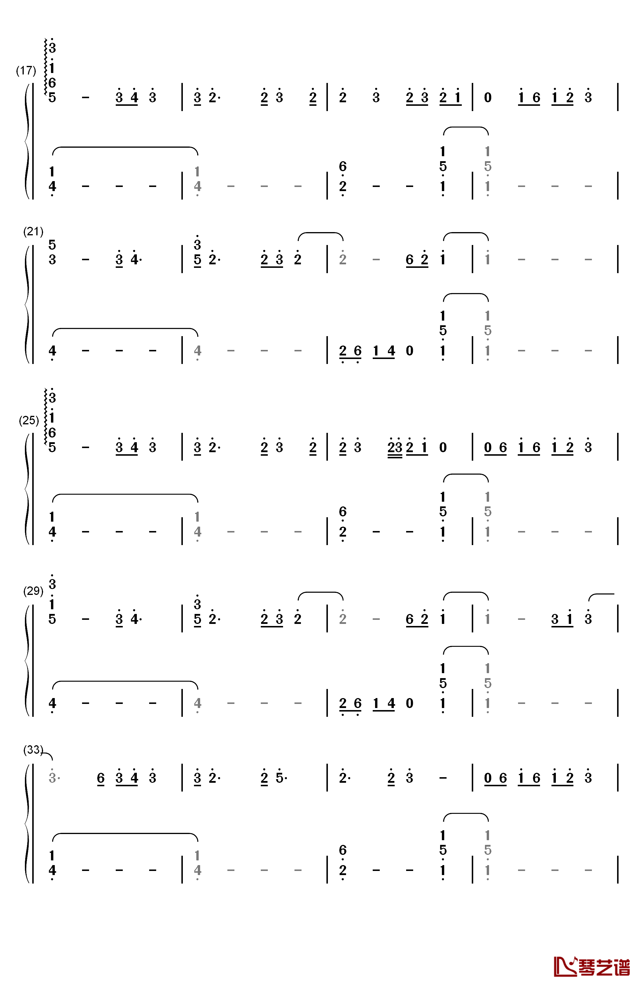 No One Knows Me Like the Piano钢琴简谱-数字双手-Sampha2