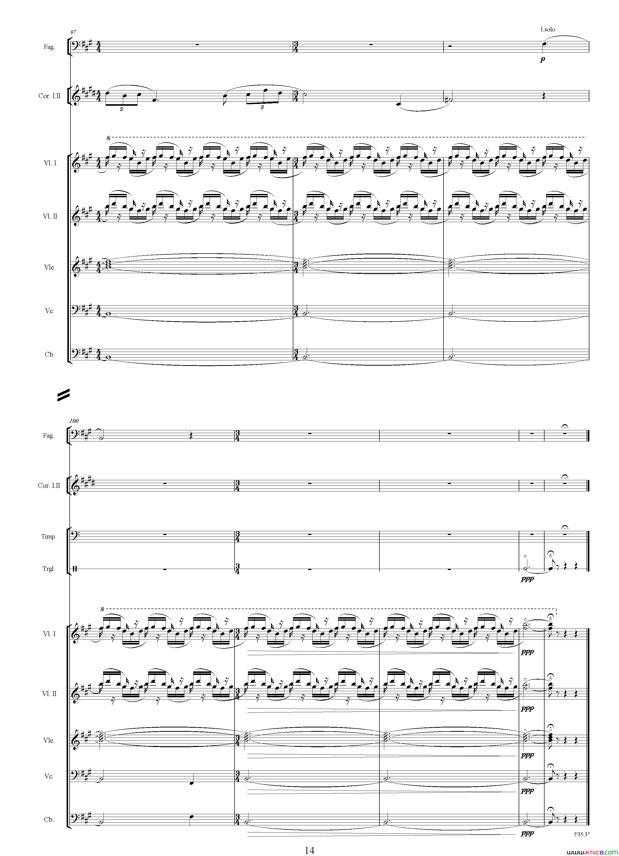 如意影片《如意》主题曲、总谱简谱1