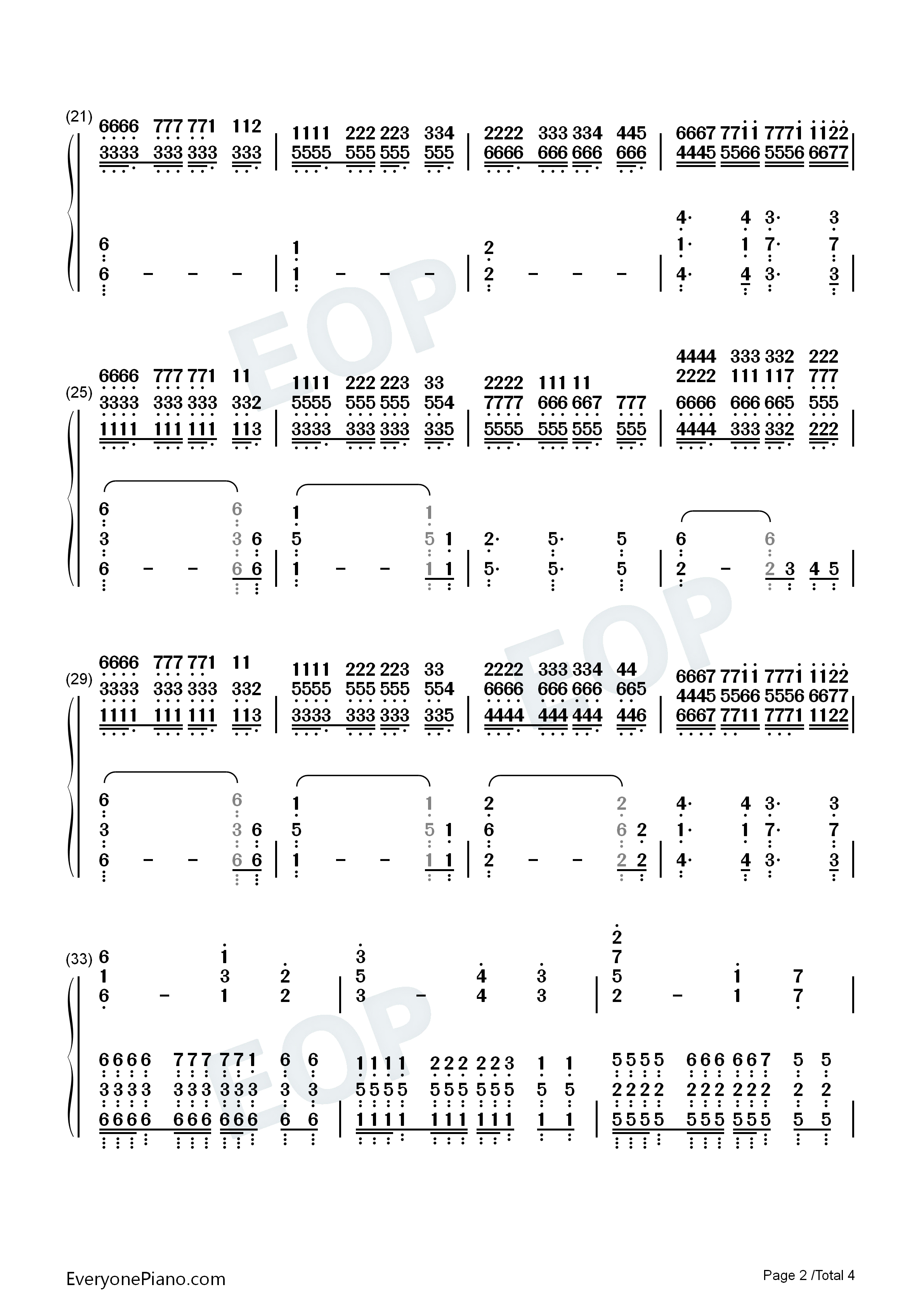 For the Win钢琴简谱-Two Steps From Hell演唱2