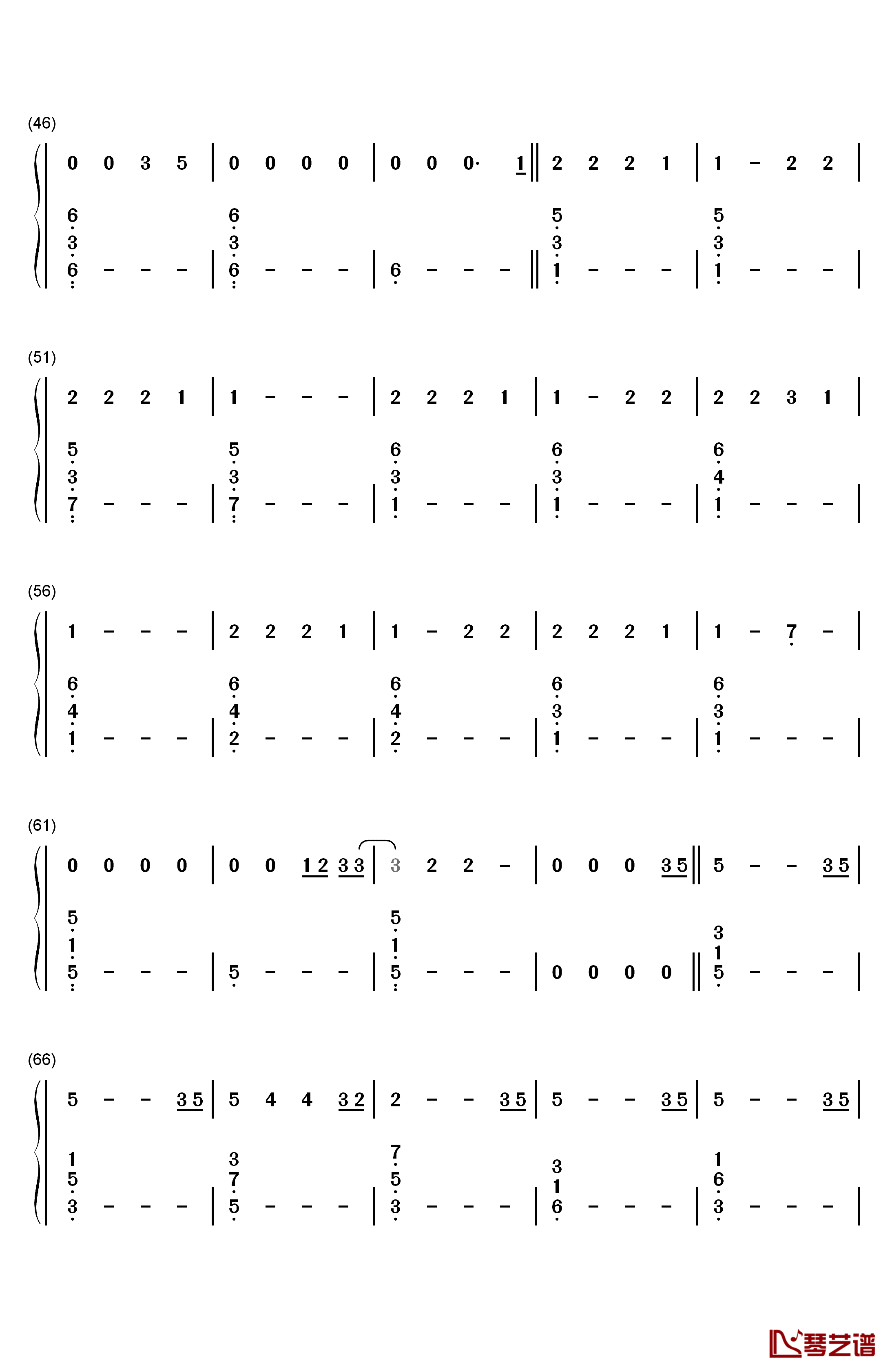 Love Me Like You Do钢琴简谱-数字双手-Ellie Goulding3