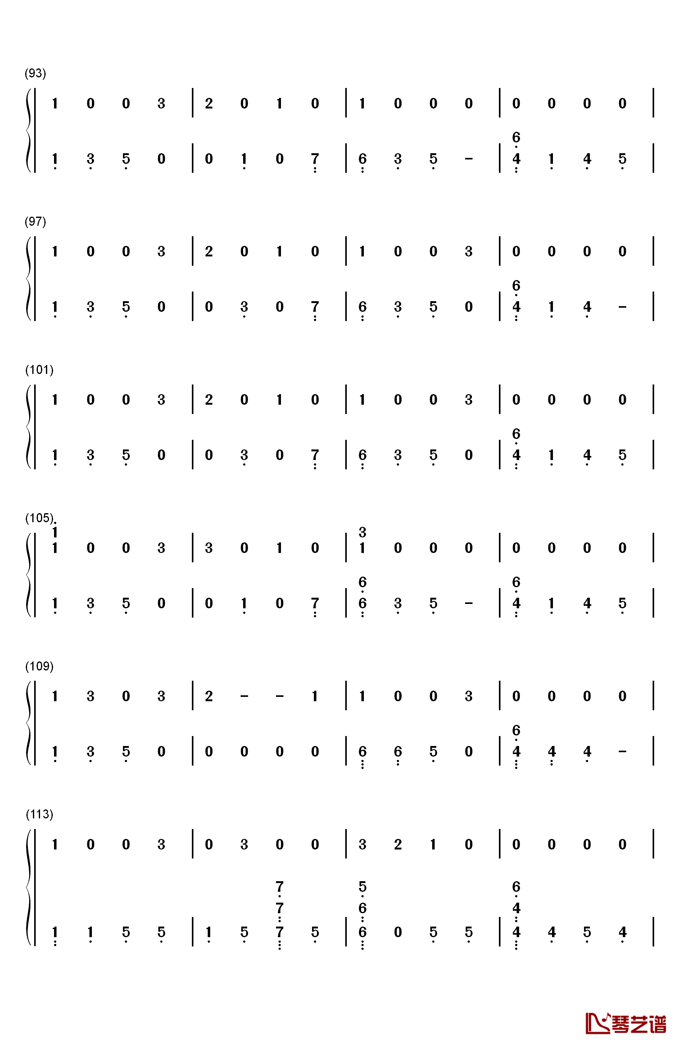 Remind Me To Forget钢琴简谱-数字双手-Kygo Miguel5