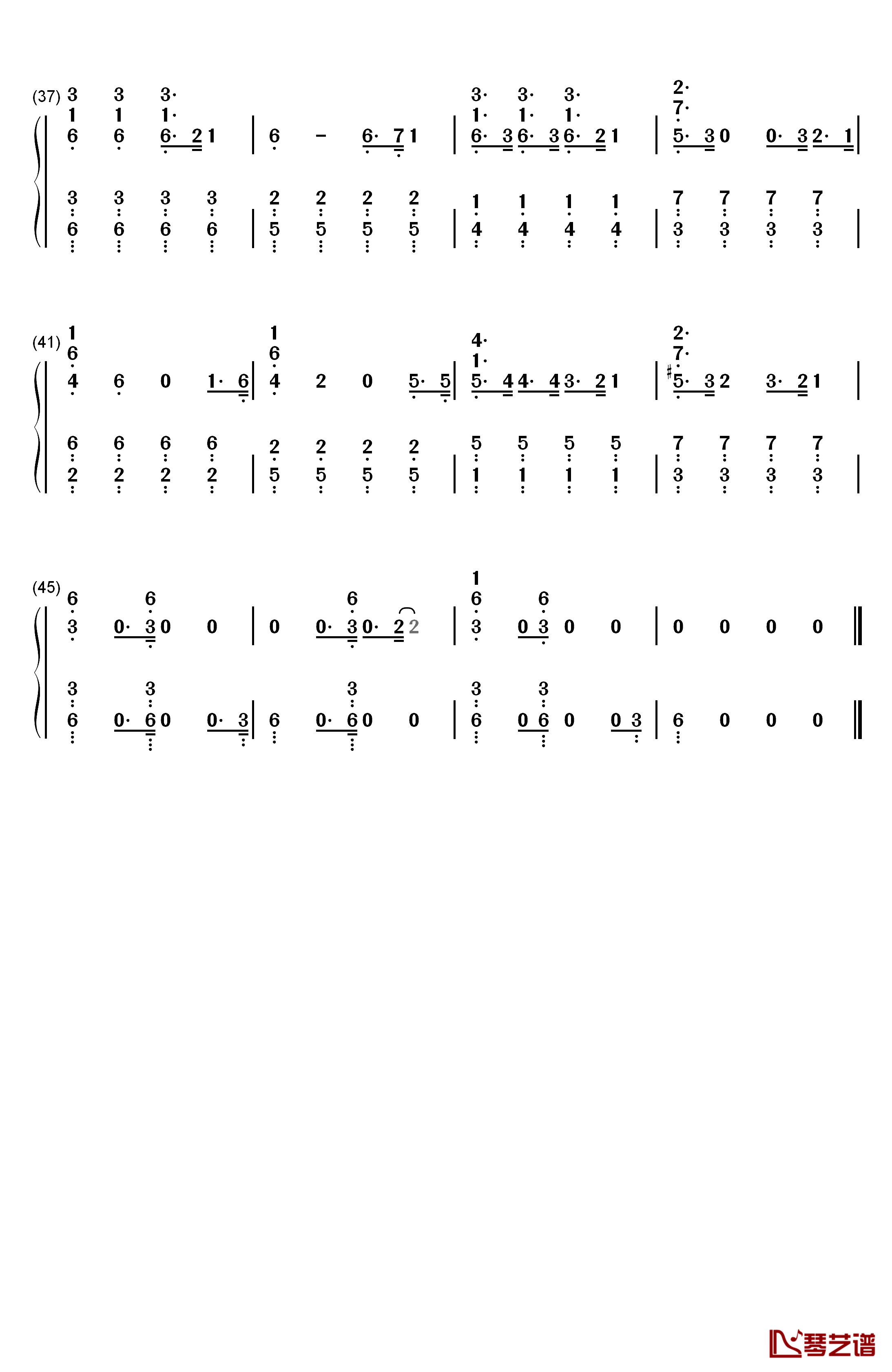 Good钢琴简谱-数字双手-Miss A3