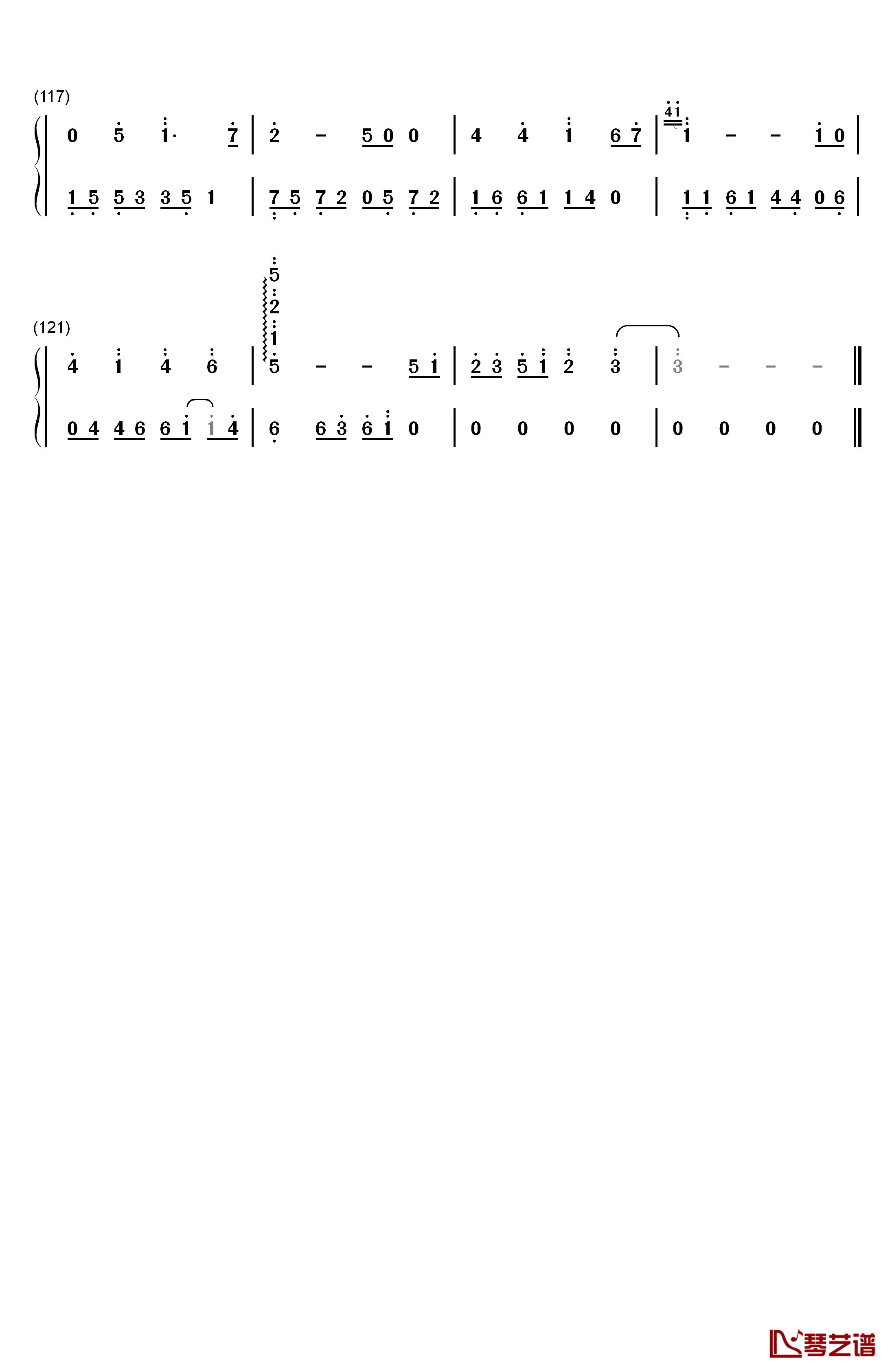 We Had Today钢琴简谱-数字双手-Rachel Portman6