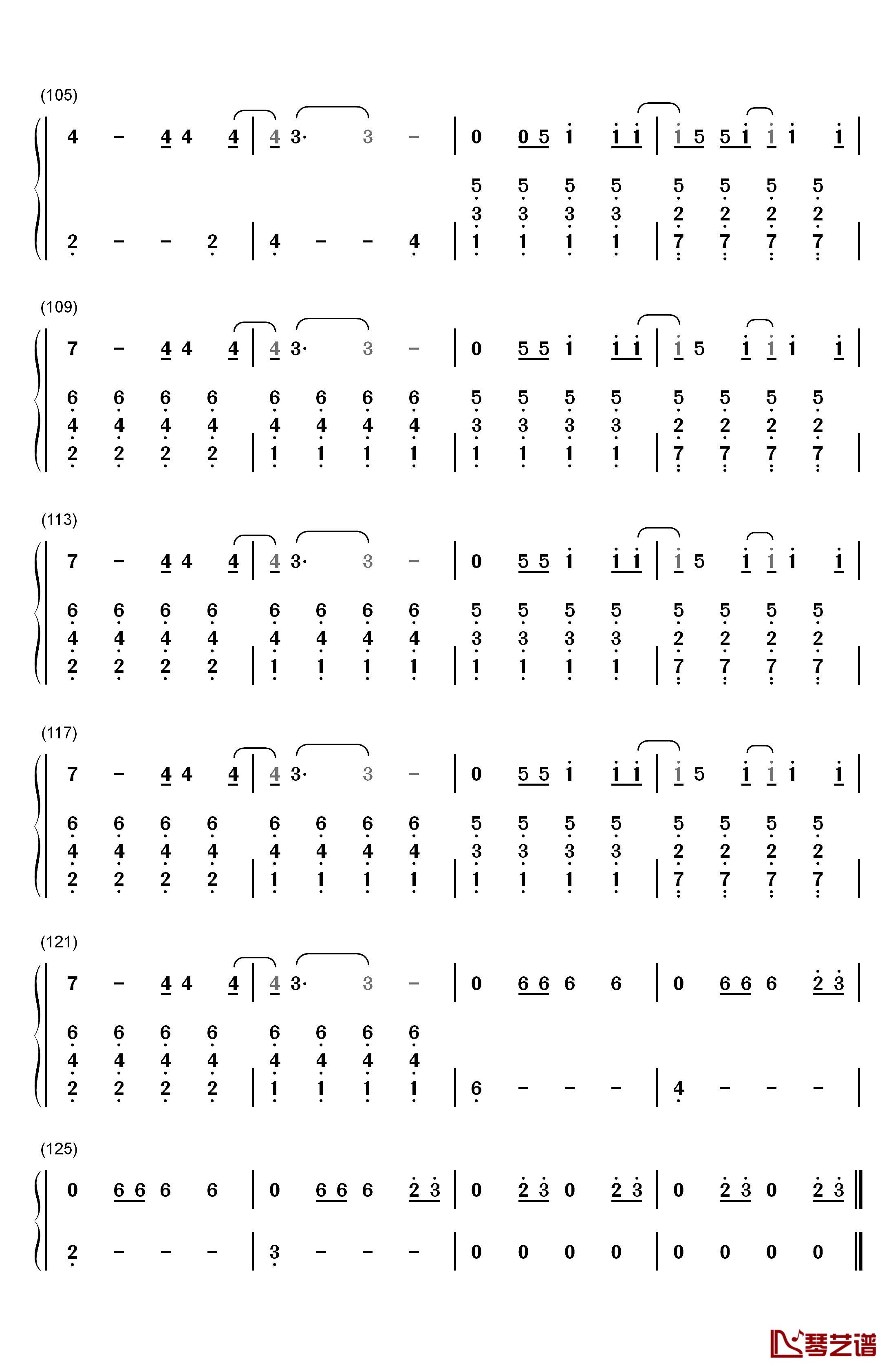 I Know Places钢琴简谱-数字双手-Taylor Swift6