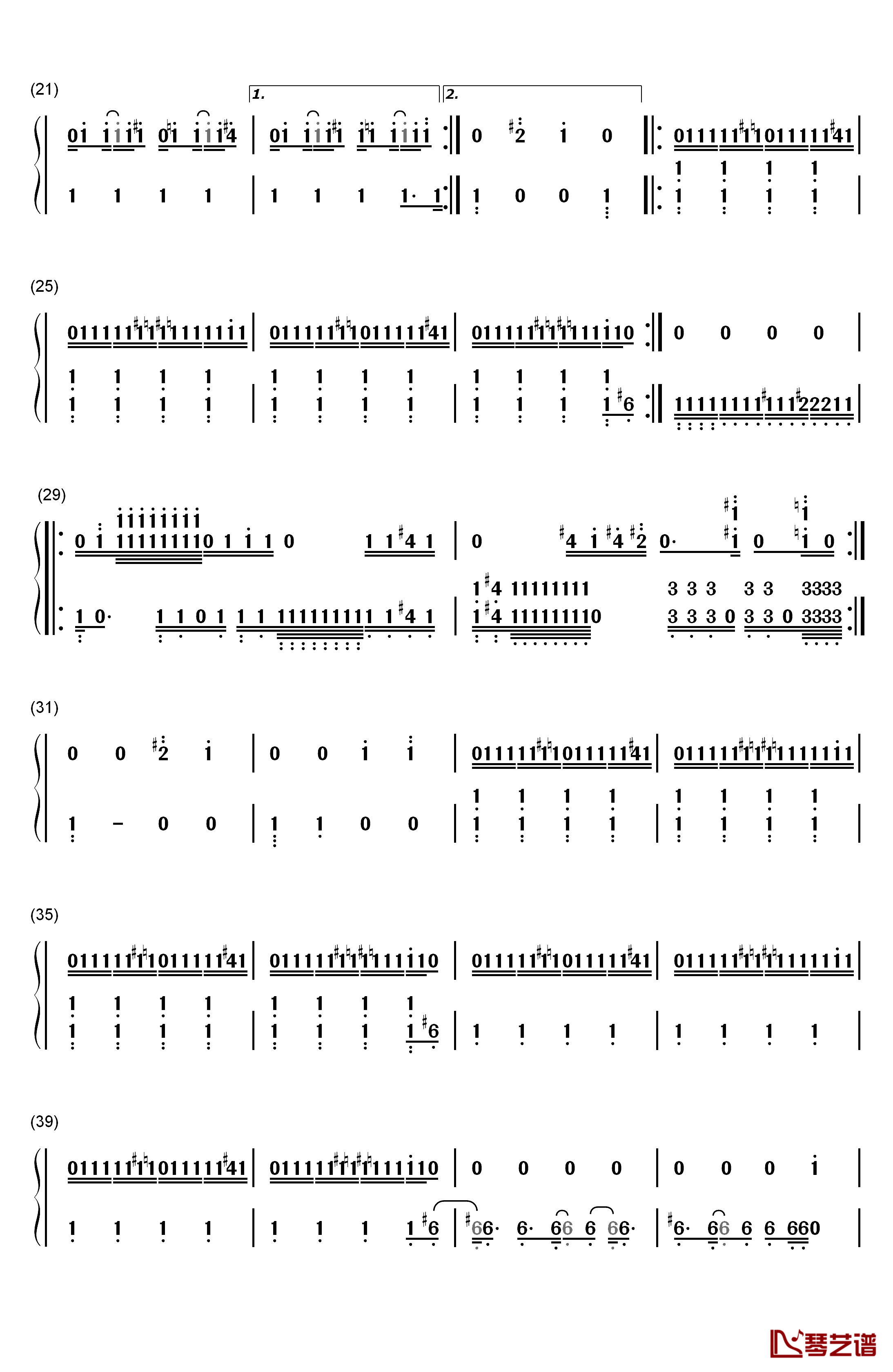 MY NAME IS SKRILLEX钢琴简谱-数字双手-Skrillex2