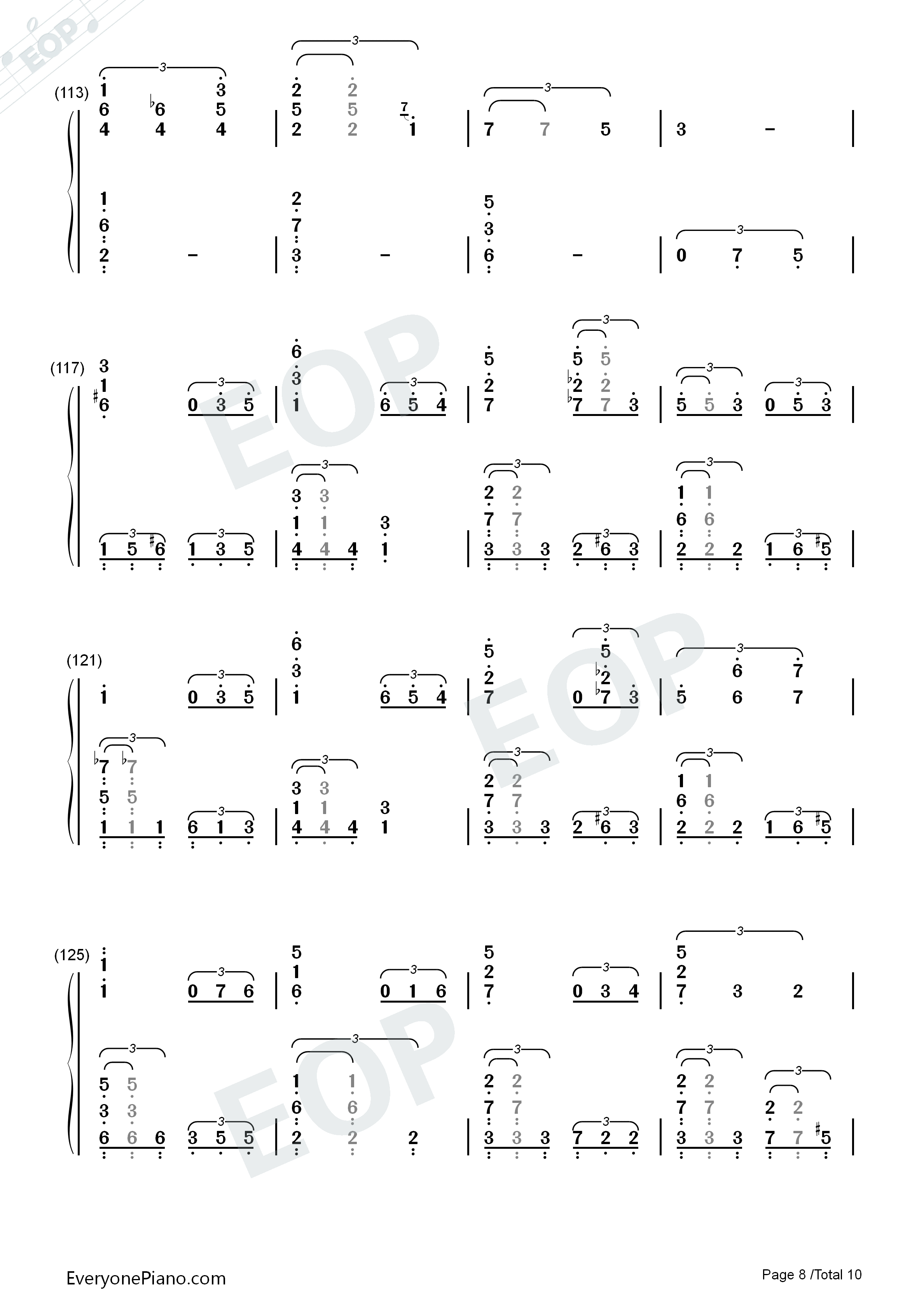 地球をあげる钢琴简谱-LUMi はるまきごはん演唱8