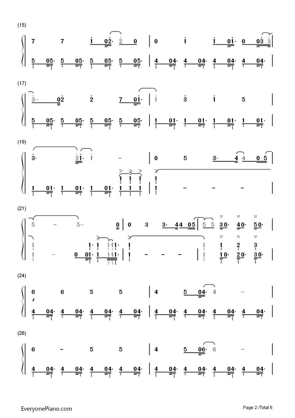 恋をしようよ钢琴简谱-Pico演唱2