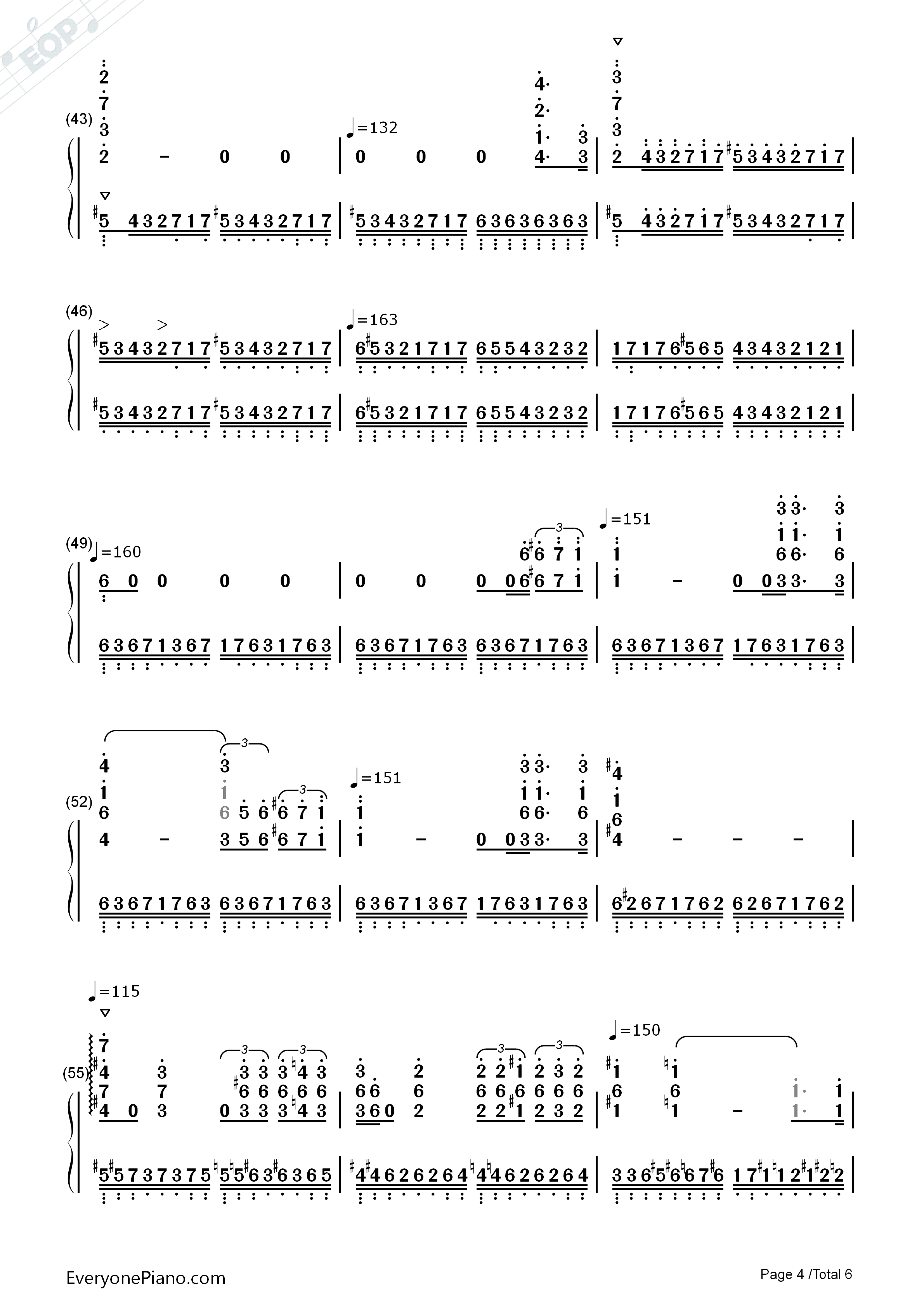 革命练习曲钢琴简谱-肖邦演唱4